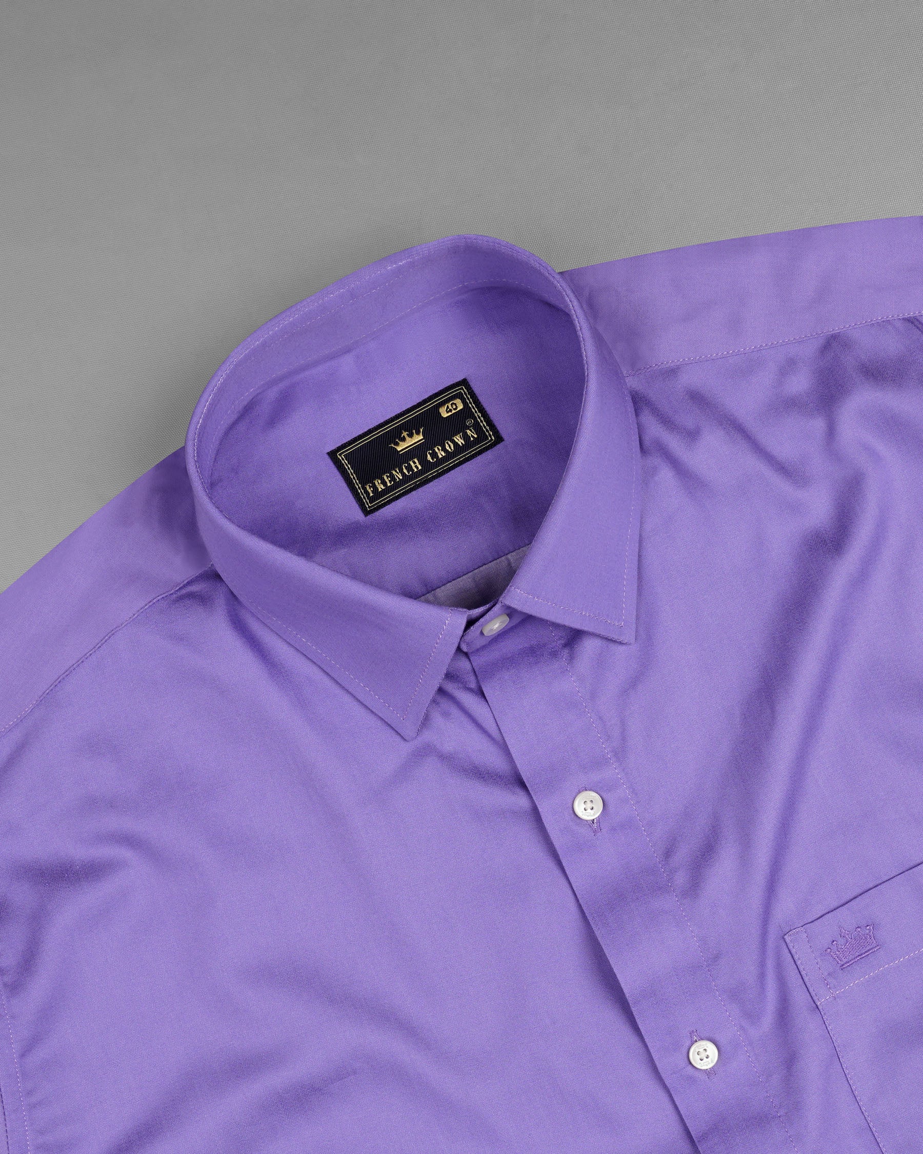 Yonder Violet Super Soft Premium Cotton Shirt 7670-38,7670-38,7670-39,7670-39,7670-40,7670-40,7670-42,7670-42,7670-44,7670-44,7670-46,7670-46,7670-48,7670-48,7670-50,7670-50,7670-52,7670-52