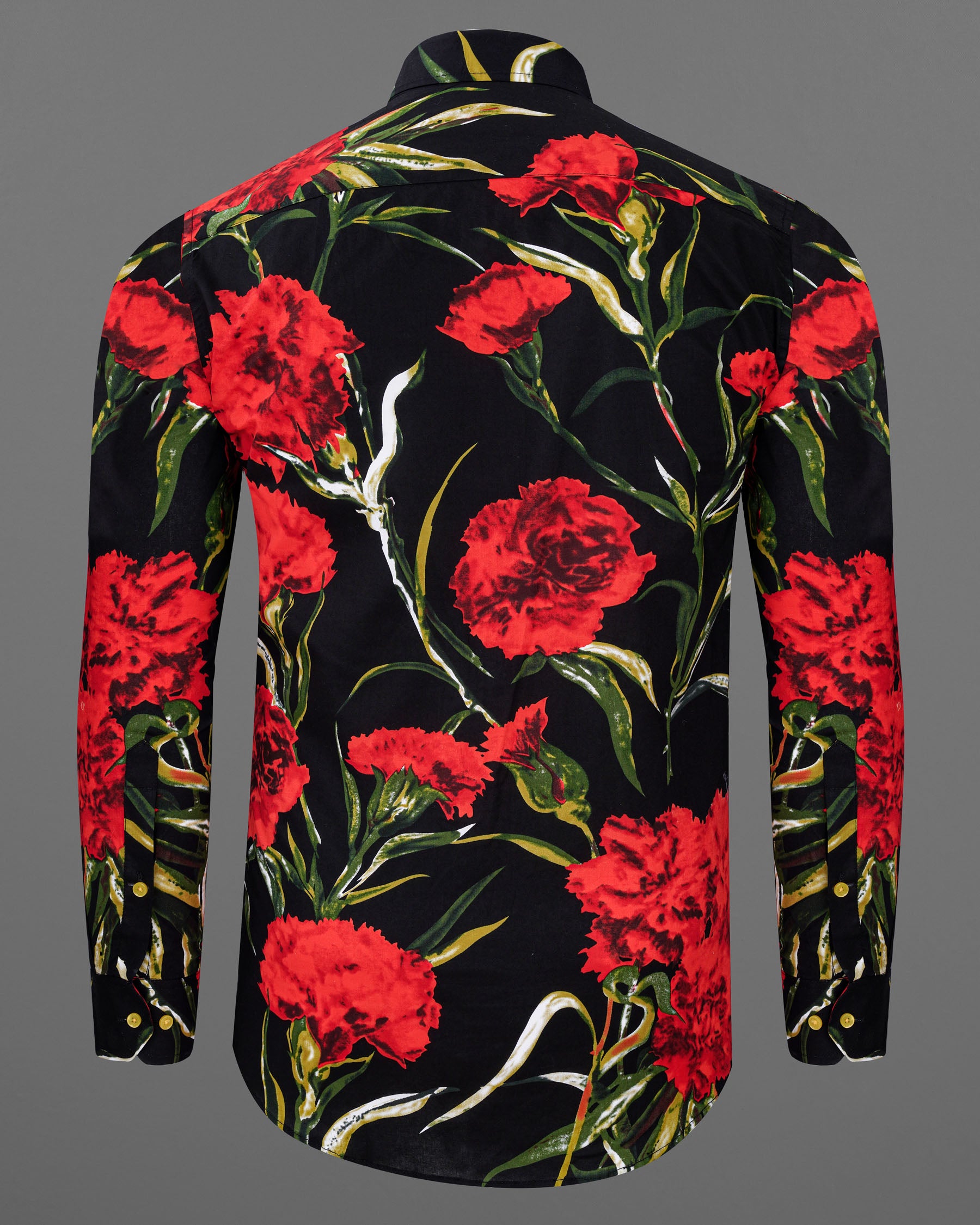Jade Black With Flush Mahogany Floral Printed Premium Cotton Shirt 7687-YL-38, 7687-YL-H-38, 7687-YL-39, 7687-YL-H-39, 7687-YL-40, 7687-YL-H-40, 7687-YL-42, 7687-YL-H-42, 7687-YL-44, 7687-YL-H-44, 7687-YL-46, 7687-YL-H-46, 7687-YL-48, 7687-YL-H-48, 7687-YL-50, 7687-YL-H-50, 7687-YL-52, 7687-YL-H-52
