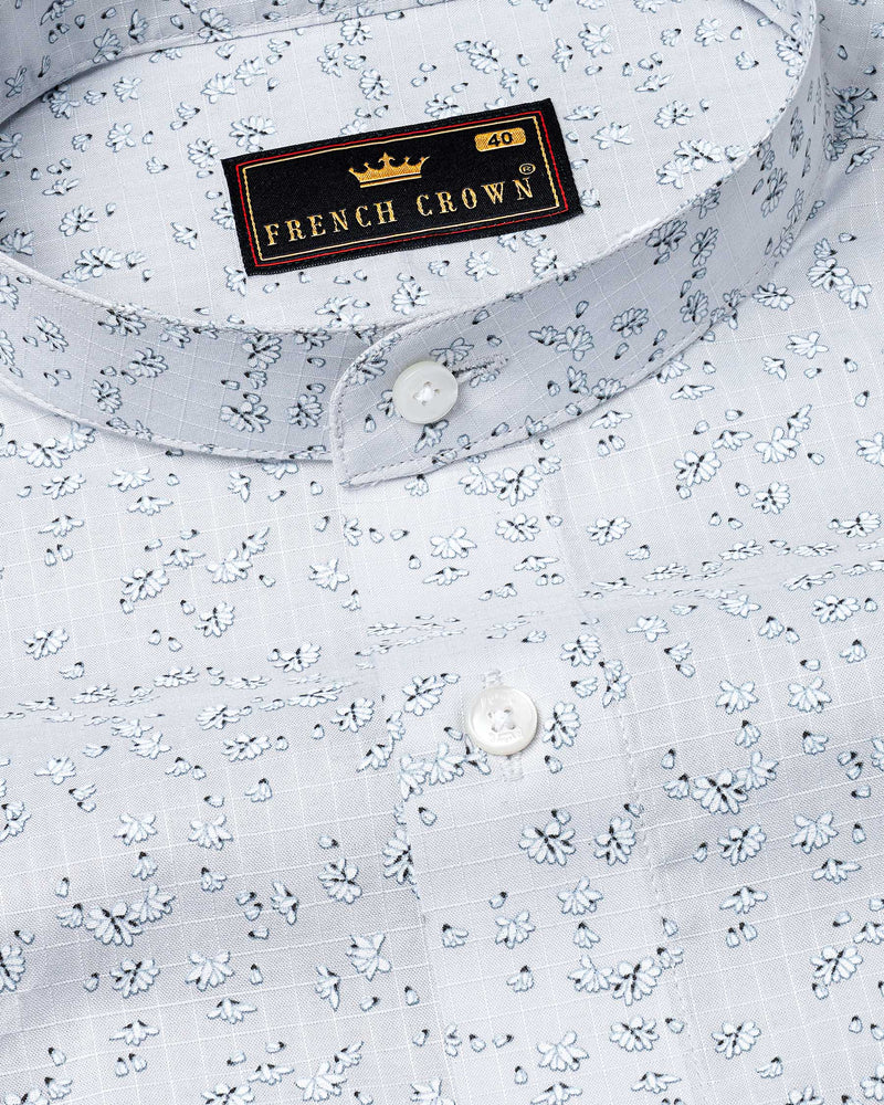 Gainsboro Gray Ditzy Printed Premium Cotton Shirt 7688-M-38,7688-M-38,7688-M-39,7688-M-39,7688-M-40,7688-M-40,7688-M-42,7688-M-42,7688-M-44,7688-M-44,7688-M-46,7688-M-46,7688-M-48,7688-M-48,7688-M-50,7688-M-50,7688-M-52,7688-M-52