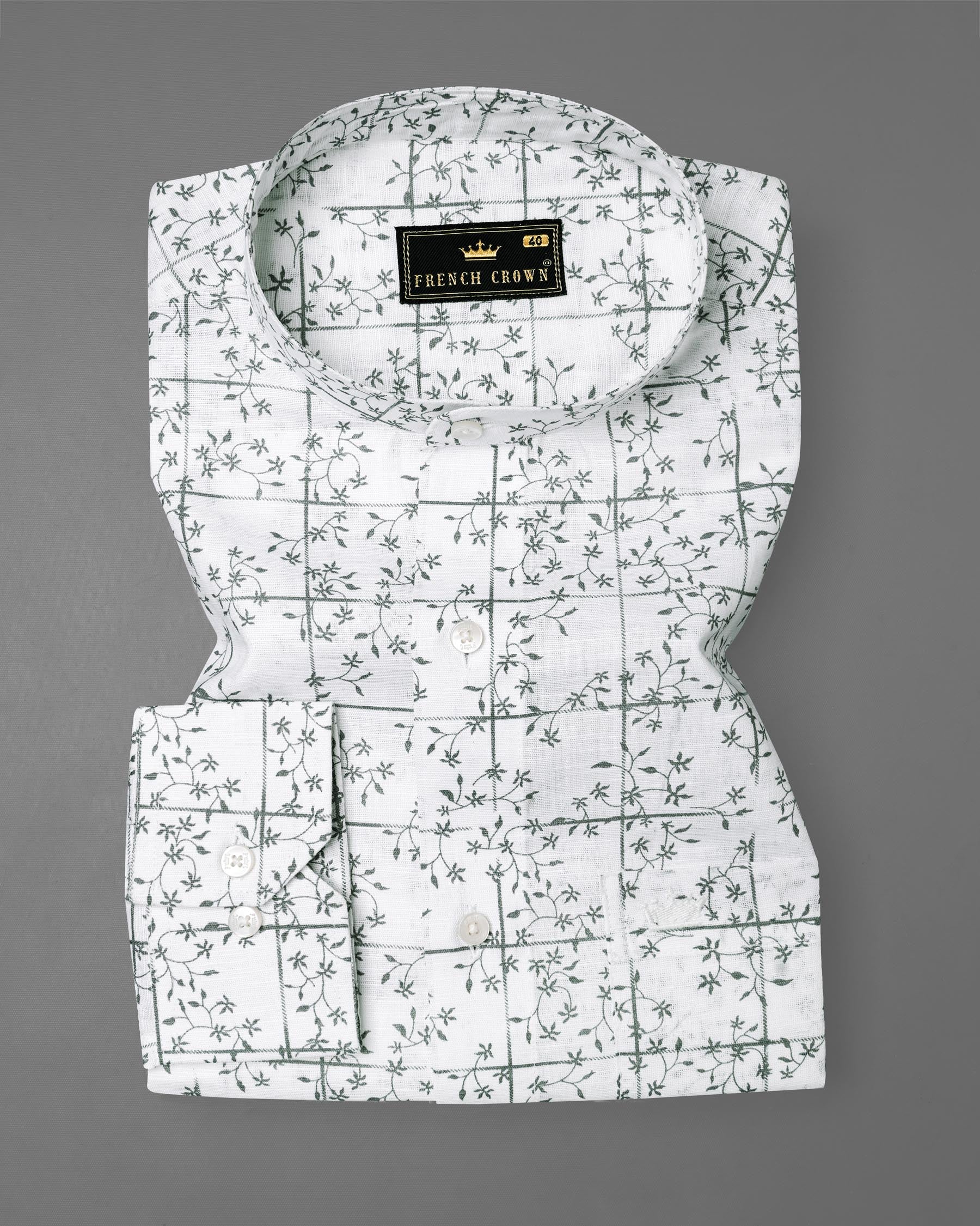 Bright White Windowpane Luxurious Linen Shirt 7776-M-38,7776-M-38,7776-M-39,7776-M-39,7776-M-40,7776-M-40,7776-M-42,7776-M-42,7776-M-44,7776-M-44,7776-M-46,7776-M-46,7776-M-48,7776-M-48,7776-M-50,7776-M-50,7776-M-52,7776-M-52