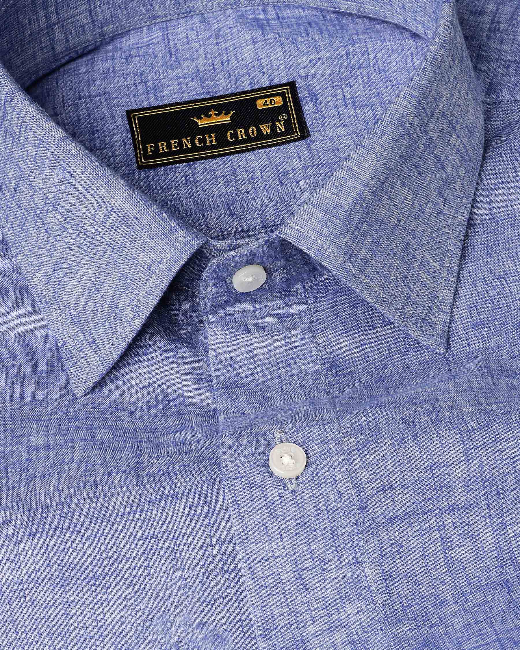 Chetwode Blue With Purple Two Side Pocket Chambray Premium Cotton Designer Shirt 7946-P196-38,7946-P196-H-38,7946-P196-39,7946-P196-H-39,7946-P196-40,7946-P196-H-40,7946-P196-42,7946-P196-H-42,7946-P196-44,7946-P196-H-44,7946-P196-46,7946-P196-H-46,7946-P196-48,7946-P196-H-48,7946-P196-50,7946-P196-H-50,7946-P196-52,7946-P196-H-52