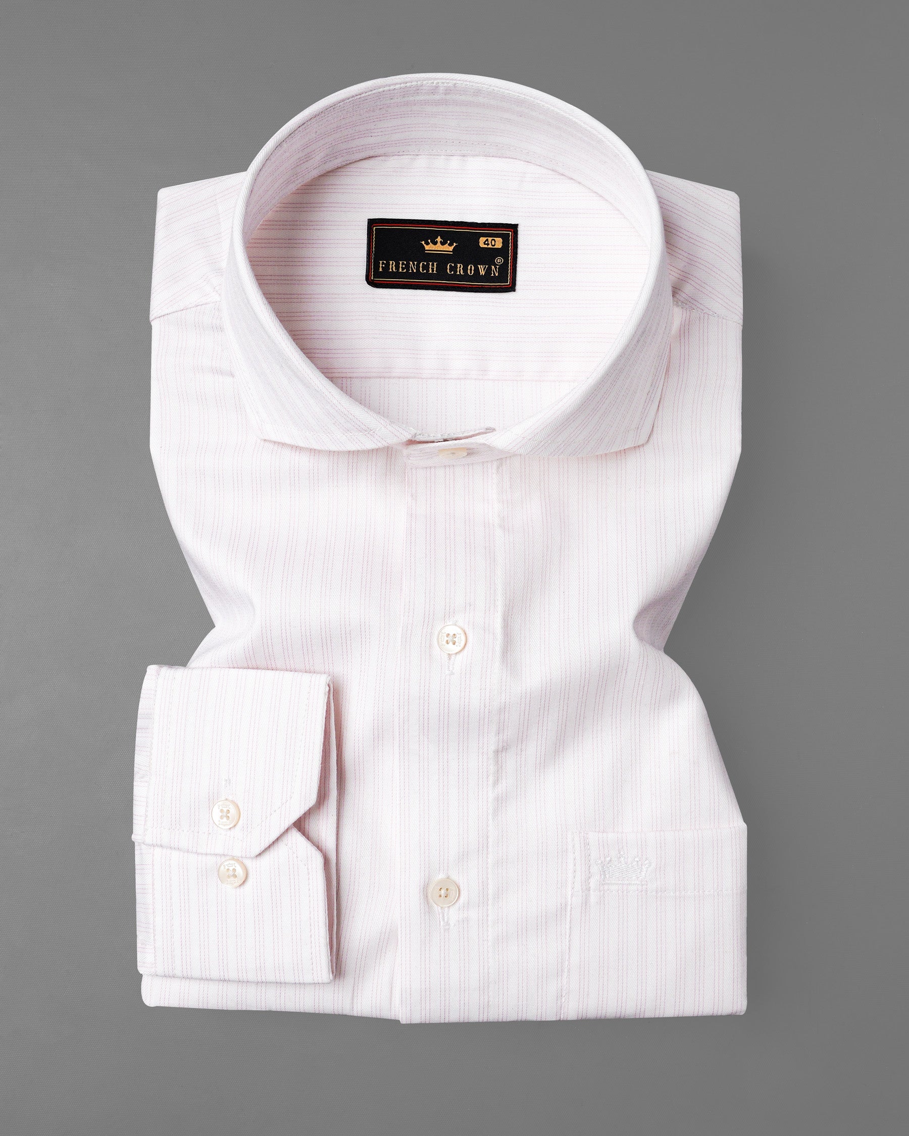 Bright White and Maverick Pink Twill Pinstriped Premium Cotton Shirt 7996-CA-38,7996-CA-H-38,7996-CA-39,7996-CA-H-39,7996-CA-40,7996-CA-H-40,7996-CA-42,7996-CA-H-42,7996-CA-44,7996-CA-H-44,7996-CA-46,7996-CA-H-46,7996-CA-48,7996-CA-H-48,7996-CA-50,7996-CA-H-50,7996-CA-52,7996-CA-H-52