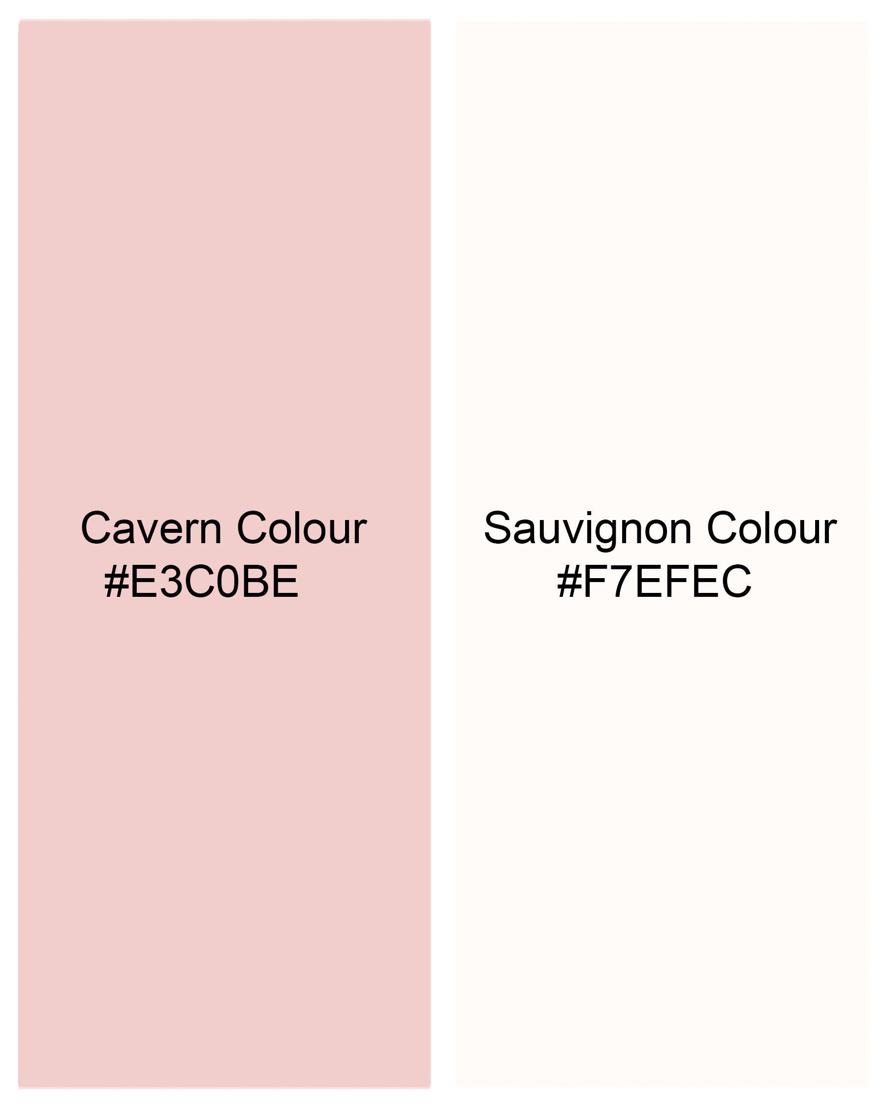 Cavern Pink with Sauvignon Beige Striped Premium Cotton Kurta Shirt8024-KS-38,8024-KS-H-38,8024-KS-39,8024-KS-H-39,8024-KS-40,8024-KS-H-40,8024-KS-42,8024-KS-H-42,8024-KS-44,8024-KS-H-44,8024-KS-46,8024-KS-H-46,8024-KS-48,8024-KS-H-48,8024-KS-50,8024-KS-H-50,8024-KS-52,8024-KS-H-52
