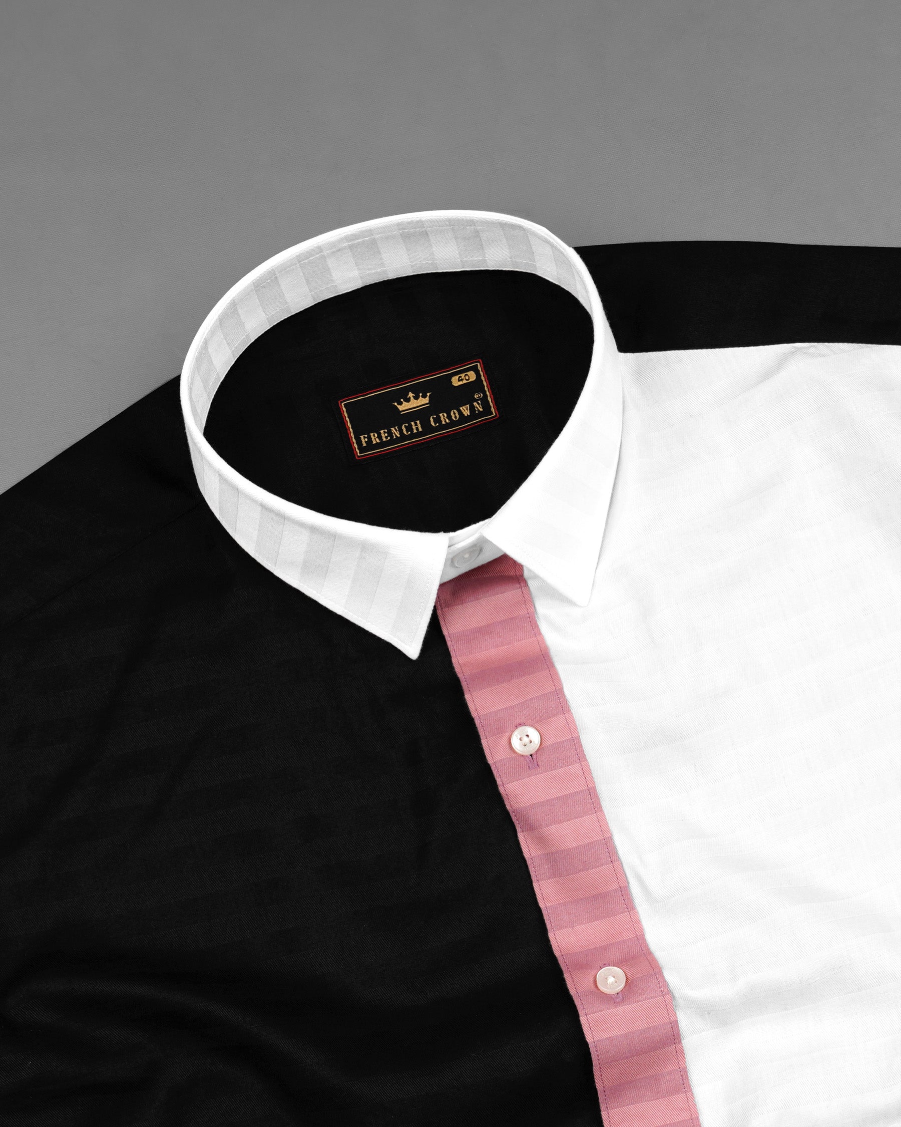 Oriental Pink Striped with Jade Black and White Super Soft Premium Cotton Designer Block Shirt 8045-P102-38,8045-P102-38,8045-P102-39,8045-P102-39,8045-P102-40,8045-P102-40,8045-P102-42,8045-P102-42,8045-P102-44,8045-P102-44,8045-P102-46,8045-P102-46,8045-P102-48,8045-P102-48,8045-P102-50,8045-P102-50,8045-P102-52,8045-P102-52