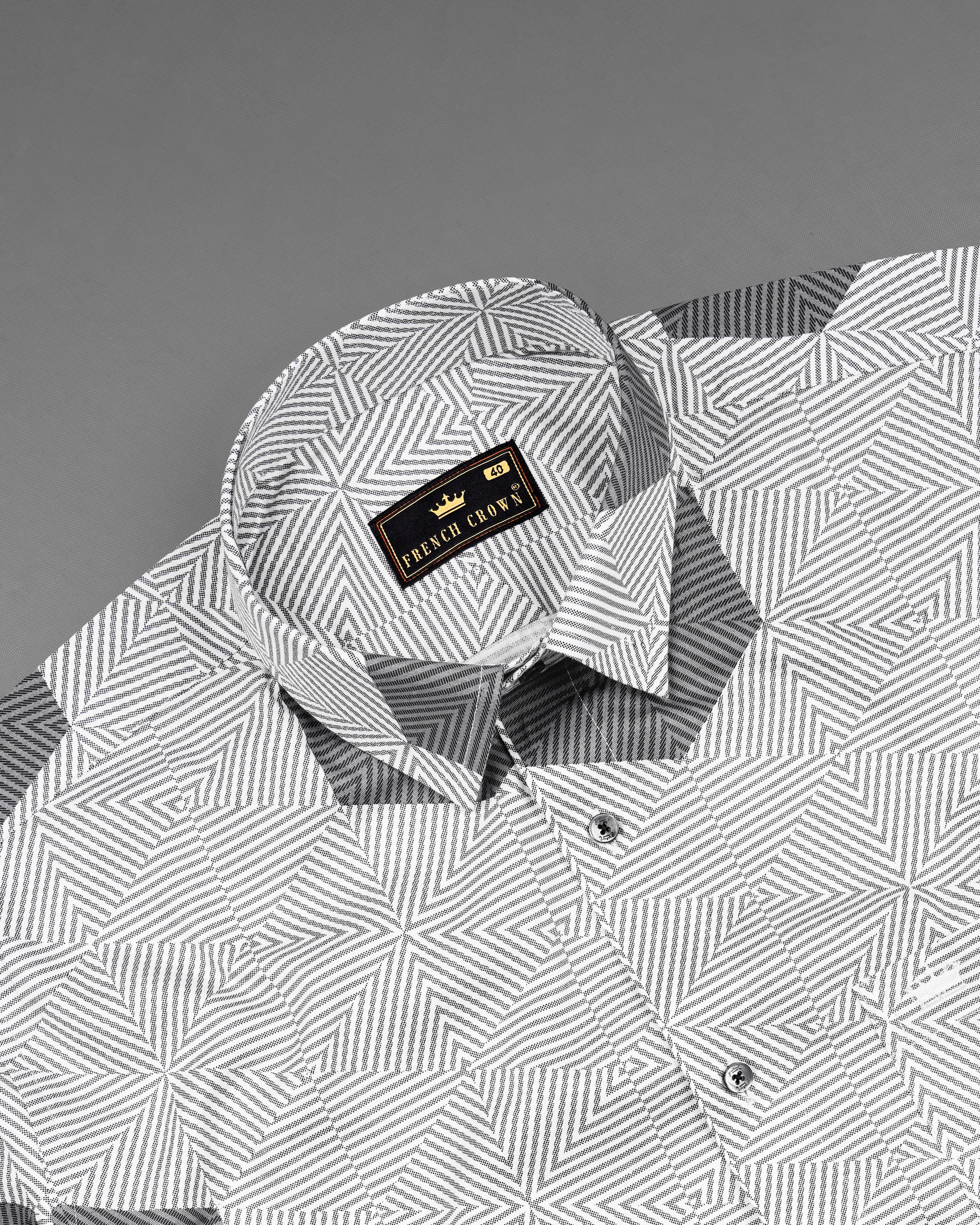 Oslo Gray and Bright White 3D Printed Super Soft Premium Cotton Shirt 8072-BLK-38,8072-BLK-38,8072-BLK-39,8072-BLK-39,8072-BLK-40,8072-BLK-40,8072-BLK-42,8072-BLK-42,8072-BLK-44,8072-BLK-44,8072-BLK-46,8072-BLK-46,8072-BLK-48,8072-BLK-48,8072-BLK-50,8072-BLK-50,8072-BLK-52,8072-BLK-52