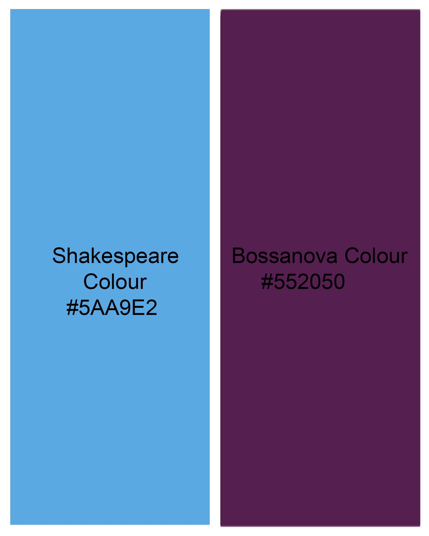 Bossanova Violet with Shakespeare Blue Hexagonal Printed Twill Premium Cotton Shirt 8115-38, 8115-H-38, 8115-39, 8115-H-39, 8115-40, 8115-H-40, 8115-42, 8115-H-42, 8115-44, 8115-H-44, 8115-46, 8115-H-46, 8115-48, 8115-H-48, 8115-50, 8115-H-50, 8115-52, 8115-H-52