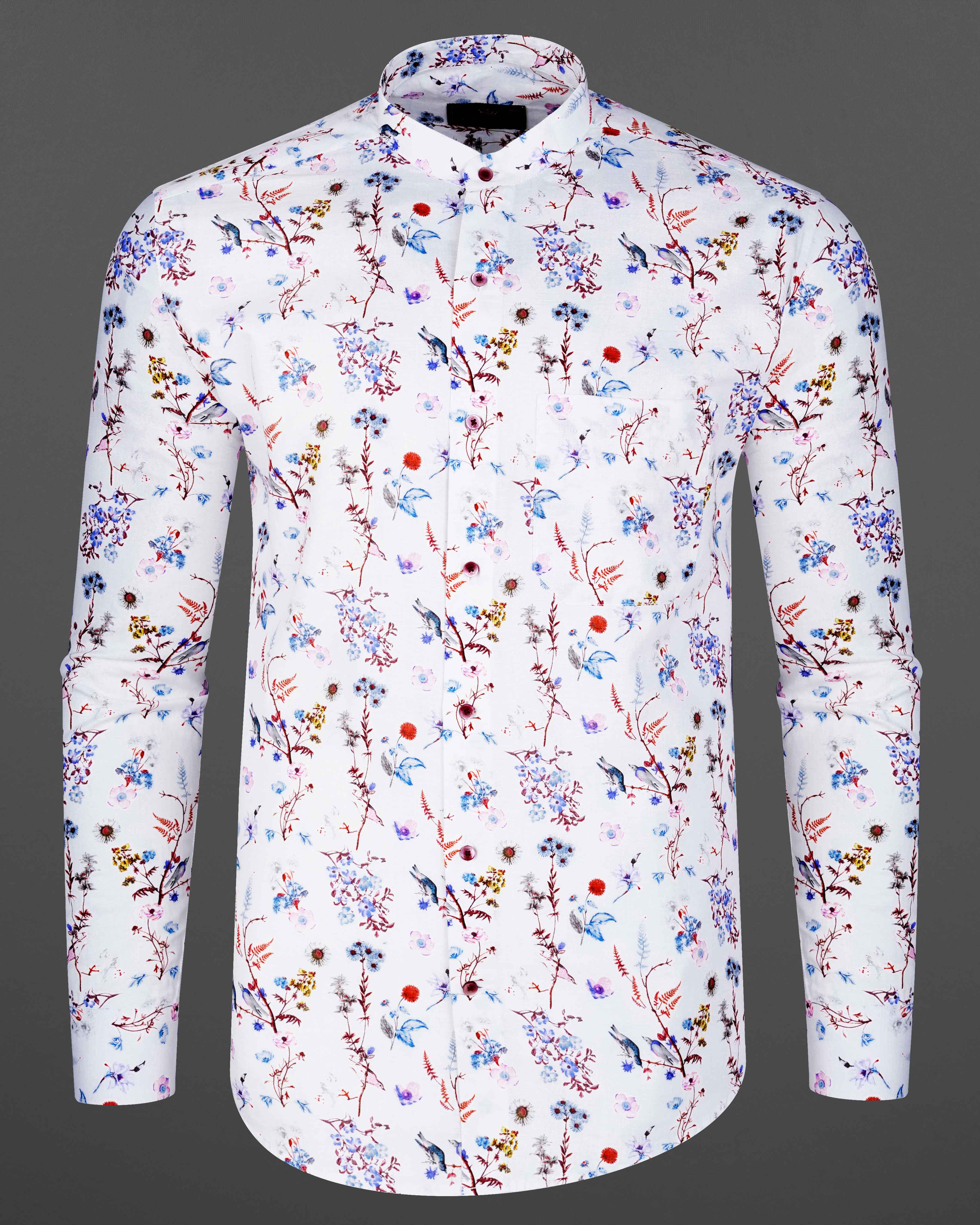 Bright White Floral Printed Luxurious Linen Shirt 8149-M-MN-38, 8149-M-MN-H-38, 8149-M-MN-39, 8149-M-MN-H-39, 8149-M-MN-40, 8149-M-MN-H-40, 8149-M-MN-42, 8149-M-MN-H-42, 8149-M-MN-44, 8149-M-MN-H-44, 8149-M-MN-46, 8149-M-MN-H-46, 8149-M-MN-48, 8149-M-MN-H-48, 8149-M-MN-50, 8149-M-MN-H-50, 8149-M-MN-52, 8149-M-MN-H-52
