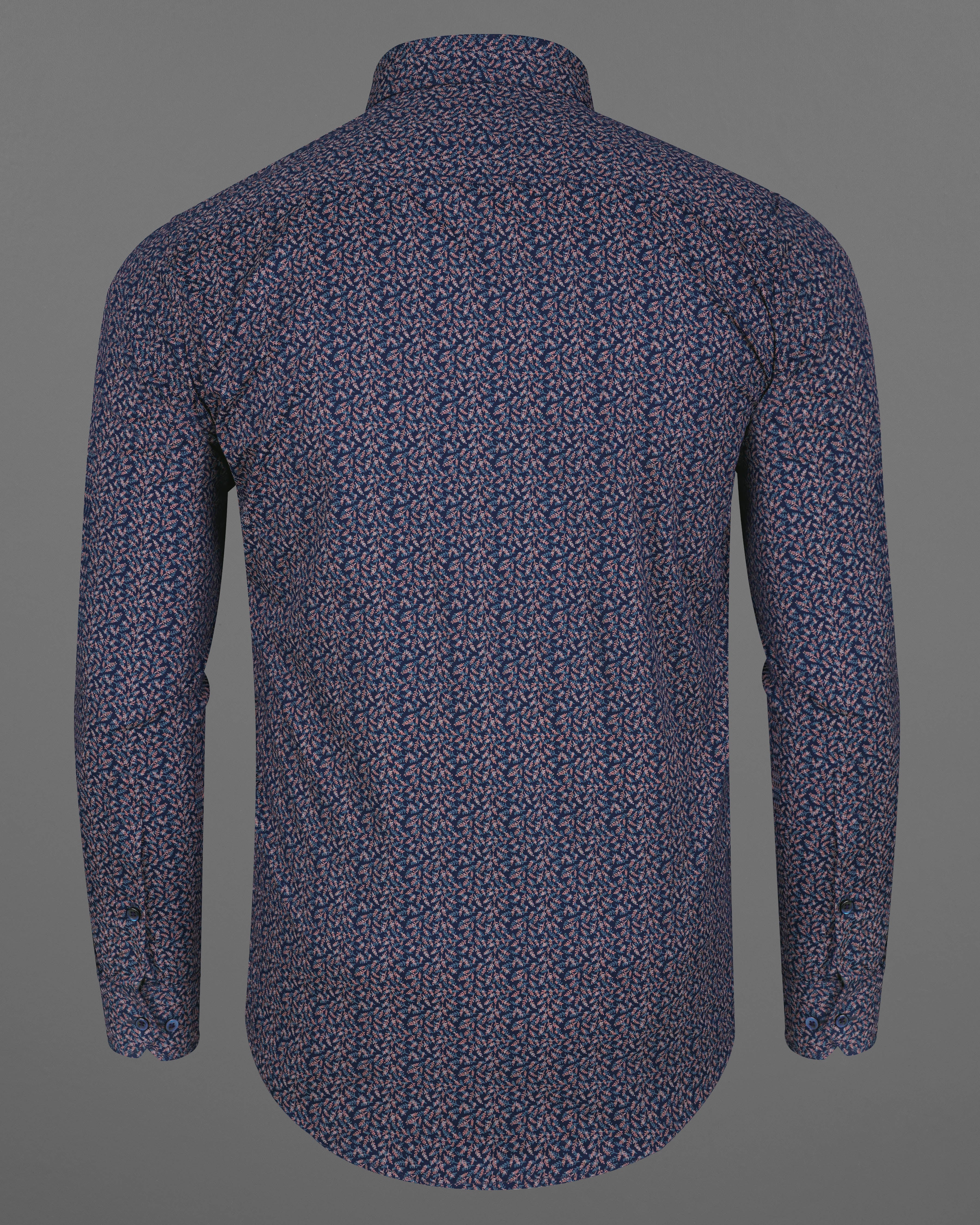 Tangaroa Blue with Copper Rose Peach Ditsy Printed Royal Oxford Shirt 8183-BD-BLE-38, 8183-BD-BLE-H-38, 8183-BD-BLE-39, 8183-BD-BLE-H-39, 8183-BD-BLE-40, 8183-BD-BLE-H-40, 8183-BD-BLE-42, 8183-BD-BLE-H-42, 8183-BD-BLE-44, 8183-BD-BLE-H-44, 8183-BD-BLE-46, 8183-BD-BLE-H-46, 8183-BD-BLE-48, 8183-BD-BLE-H-48, 8183-BD-BLE-50, 8183-BD-BLE-H-50, 8183-BD-BLE-52, 8183-BD-BLE-H-52