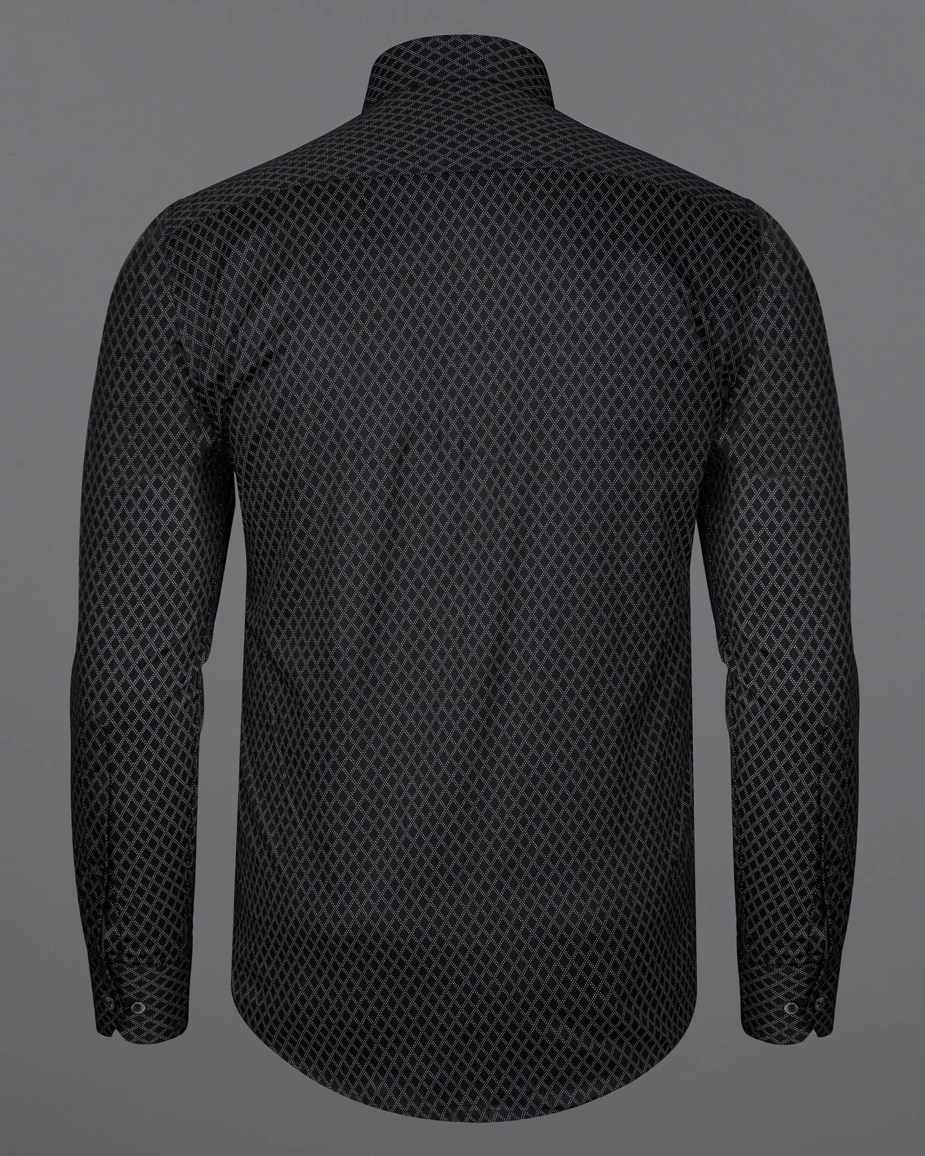 Ebony Clay Blue Geometric Printed Soft Premium Cotton Designer Shirt 8224-BLK-P214-38, 8224-BLK-P214-H-38, 8224-BLK-P214-39, 8224-BLK-P214-H-39, 8224-BLK-P214-40, 8224-BLK-P214-H-40, 8224-BLK-P214-42, 8224-BLK-P214-H-42, 8224-BLK-P214-44, 8224-BLK-P214-H-44, 8224-BLK-P214-46, 8224-BLK-P214-H-46, 8224-BLK-P214-48, 8224-BLK-P214-H-48, 8224-BLK-P214-50, 8224-BLK-P214-H-50, 8224-BLK-P214-52, 8224-BLK-P214-H-52