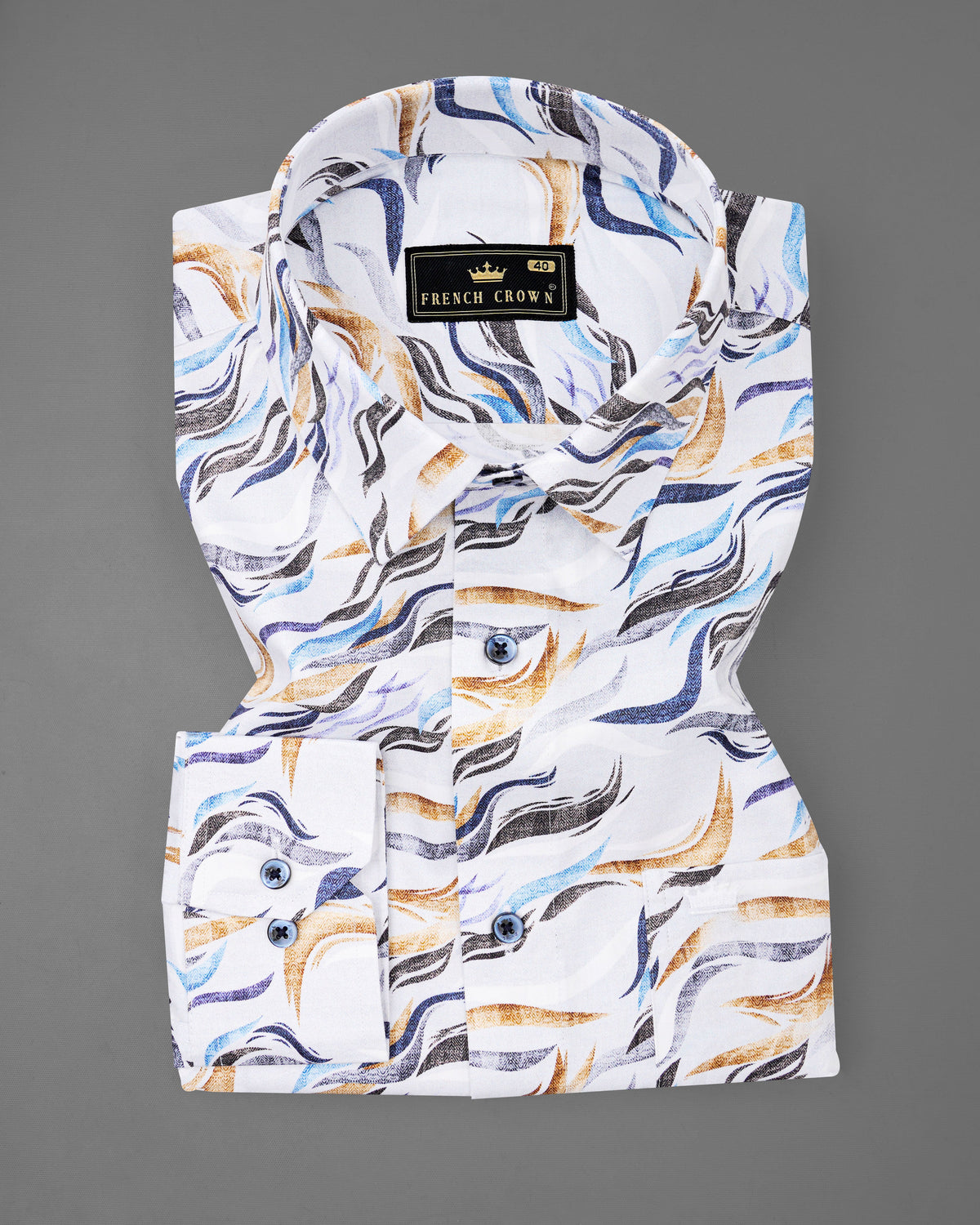 Bright White with Driftwood Brown and Minsk Blue Printed Super Soft Premium Cotton Shirt 8241-BLE-38,8241-BLE-H-38,8241-BLE-39,8241-BLE-H-39,8241-BLE-40,8241-BLE-H-40,8241-BLE-42,8241-BLE-H-42,8241-BLE-44,8241-BLE-H-44,8241-BLE-46,8241-BLE-H-46,8241-BLE-48,8241-BLE-H-48,8241-BLE-50,8241-BLE-H-50,8241-BLE-52,8241-BLE-H-52