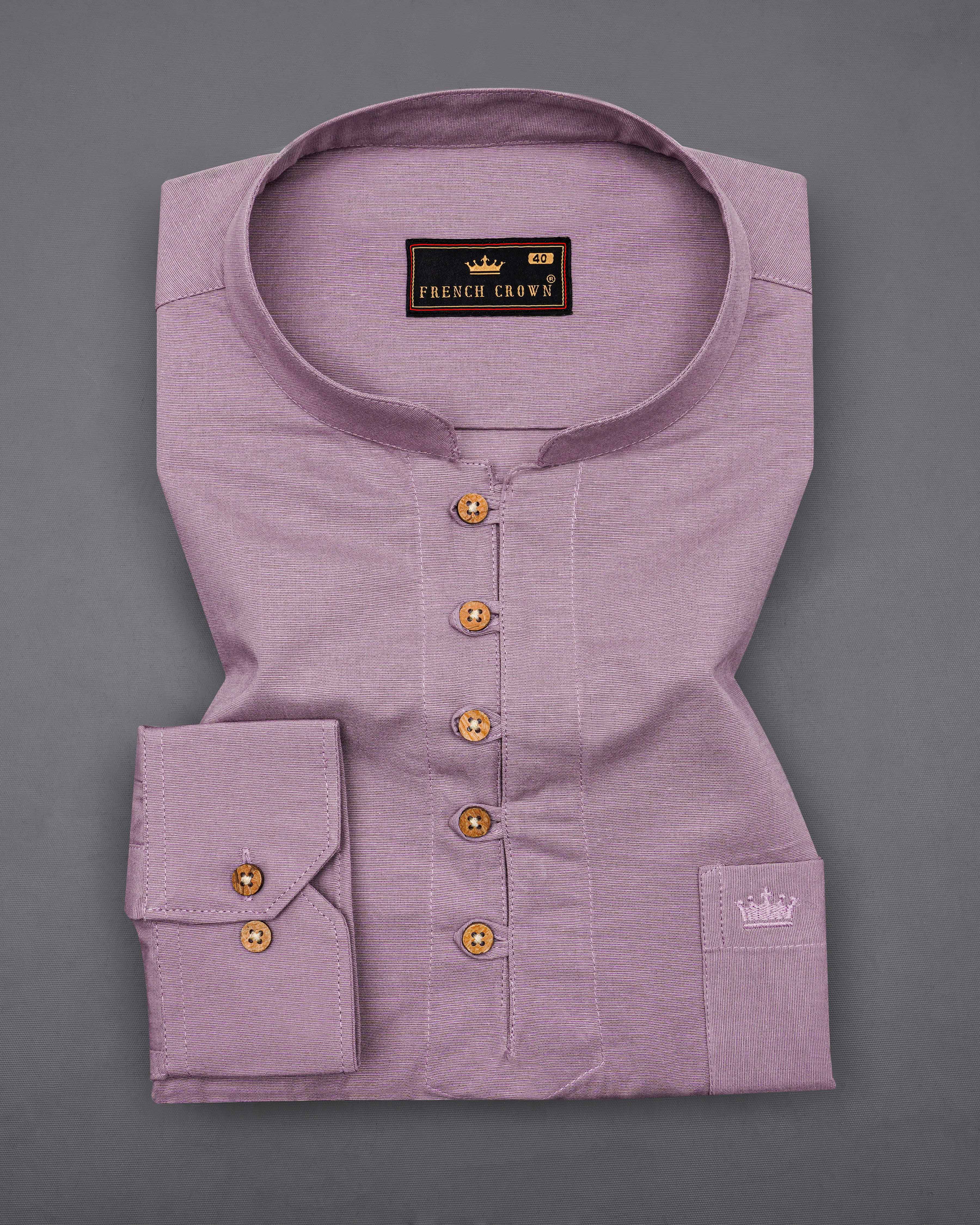 Cinereous Light Purple Luxurious Linen Kurta Shirt 8342-KS-38, 8342-KS-H-38, 8342-KS-39, 8342-KS-H-39, 8342-KS-40, 8342-KS-H-40, 8342-KS-42, 8342-KS-H-42, 8342-KS-44, 8342-KS-H-44, 8342-KS-46, 8342-KS-H-46, 8342-KS-48, 8342-KS-H-48, 8342-KS-50, 8342-KS-H-50, 8342-KS-52, 8342-KS-H-52