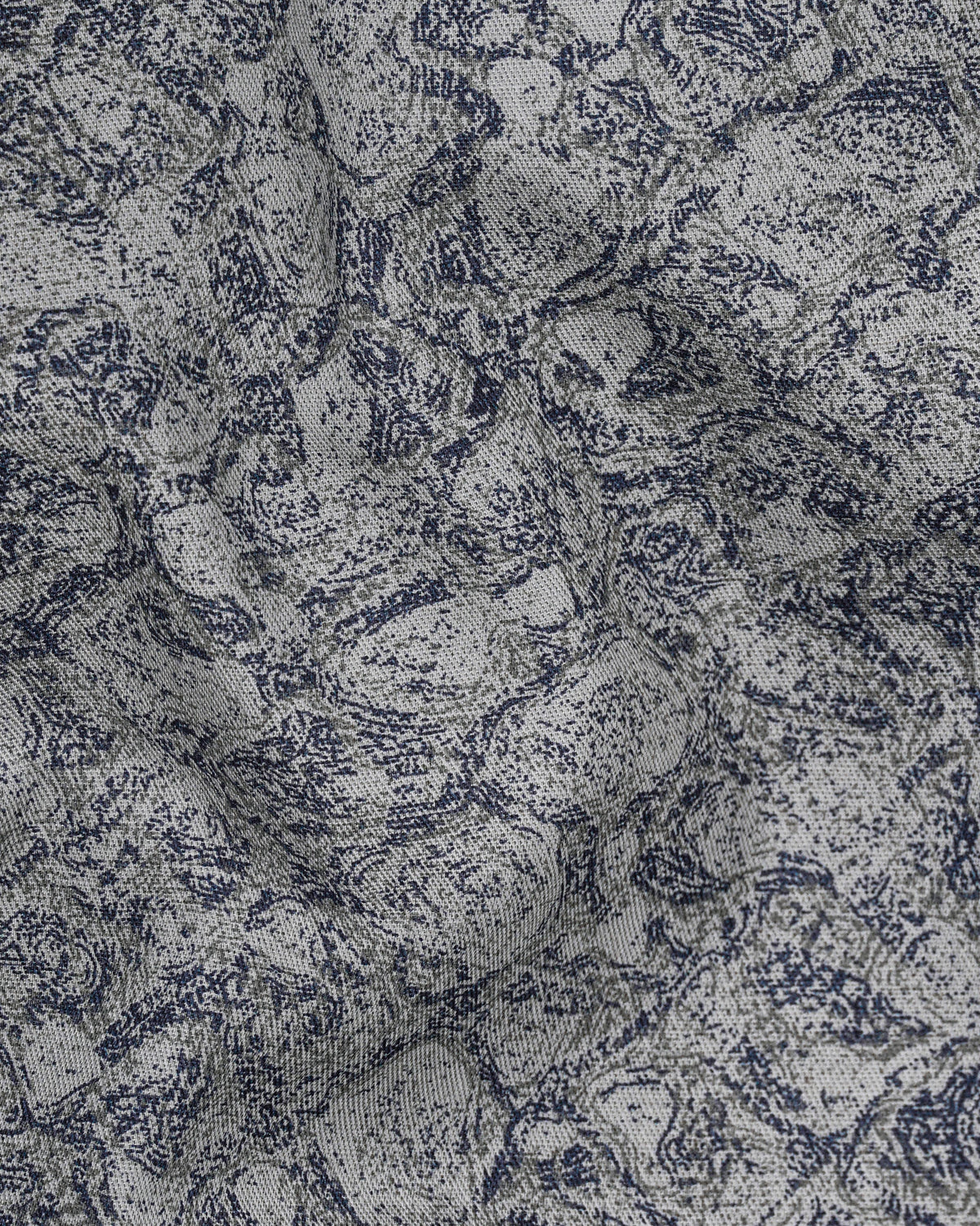 Venus Gray with Mirage Blue Printed Royal Oxford Shirt 8345-BLE-38, 8345-BLE-H-38, 8345-BLE-39, 8345-BLE-H-39, 8345-BLE-40, 8345-BLE-H-40, 8345-BLE-42, 8345-BLE-H-42, 8345-BLE-44, 8345-BLE-H-44, 8345-BLE-46, 8345-BLE-H-46, 8345-BLE-48, 8345-BLE-H-48, 8345-BLE-50, 8345-BLE-H-50, 8345-BLE-52, 8345-BLE-H-52