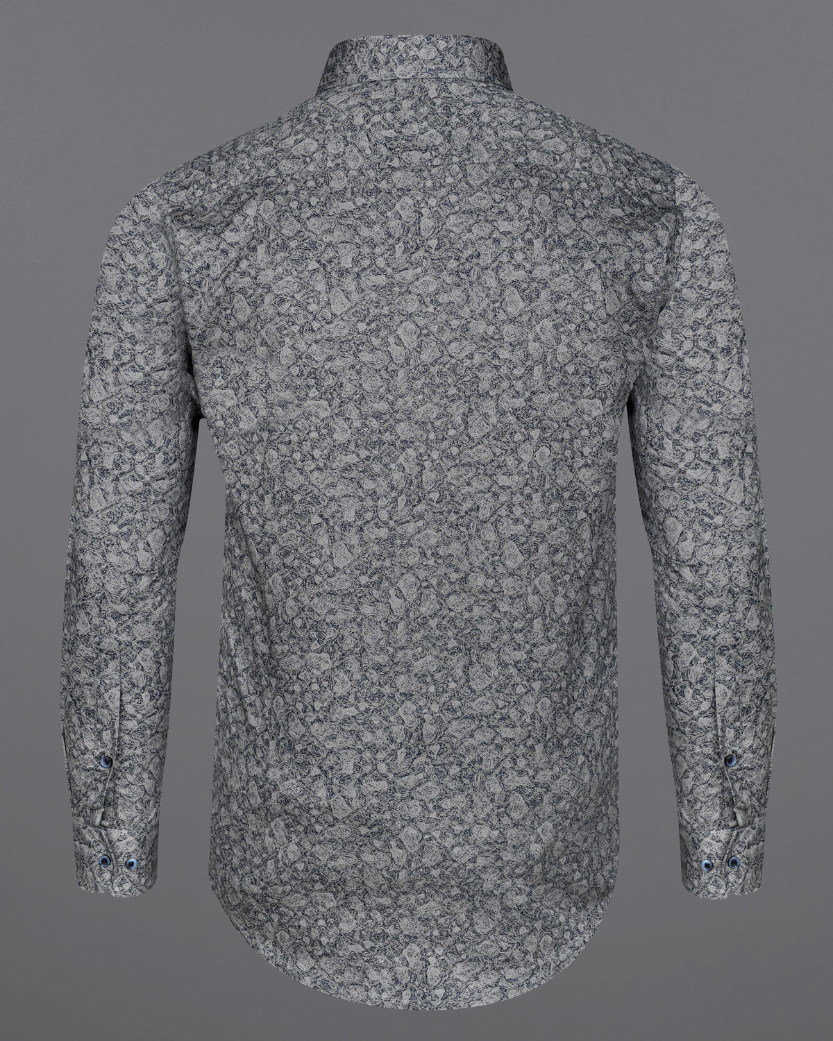 Venus Gray with Mirage Blue Printed Royal Oxford Shirt 8345-BLE-38, 8345-BLE-H-38, 8345-BLE-39, 8345-BLE-H-39, 8345-BLE-40, 8345-BLE-H-40, 8345-BLE-42, 8345-BLE-H-42, 8345-BLE-44, 8345-BLE-H-44, 8345-BLE-46, 8345-BLE-H-46, 8345-BLE-48, 8345-BLE-H-48, 8345-BLE-50, 8345-BLE-H-50, 8345-BLE-52, 8345-BLE-H-52