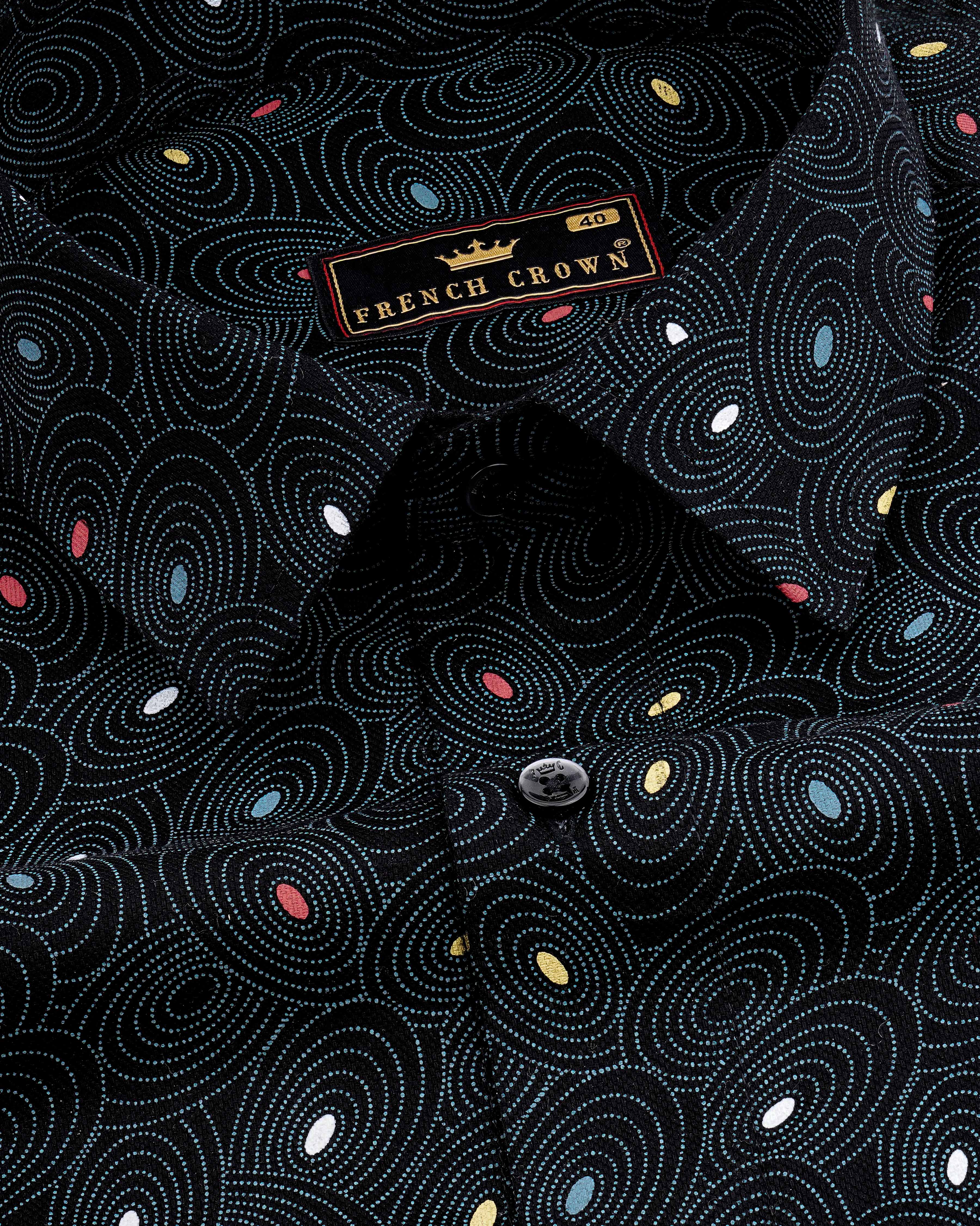 Jade Black Orbit Dobby Textured Premium Giza Cotton Shirt 8383-BLK-38, 8383-BLK-H-38, 8383-BLK-39,8383-BLK-H-39, 8383-BLK-40, 8383-BLK-H-40, 8383-BLK-42, 8383-BLK-H-42, 8383-BLK-44, 8383-BLK-H-44, 8383-BLK-46, 8383-BLK-H-46, 8383-BLK-48, 8383-BLK-H-48, 8383-BLK-50, 8383-BLK-H-50, 8383-BLK-52, 8383-BLK-H-52