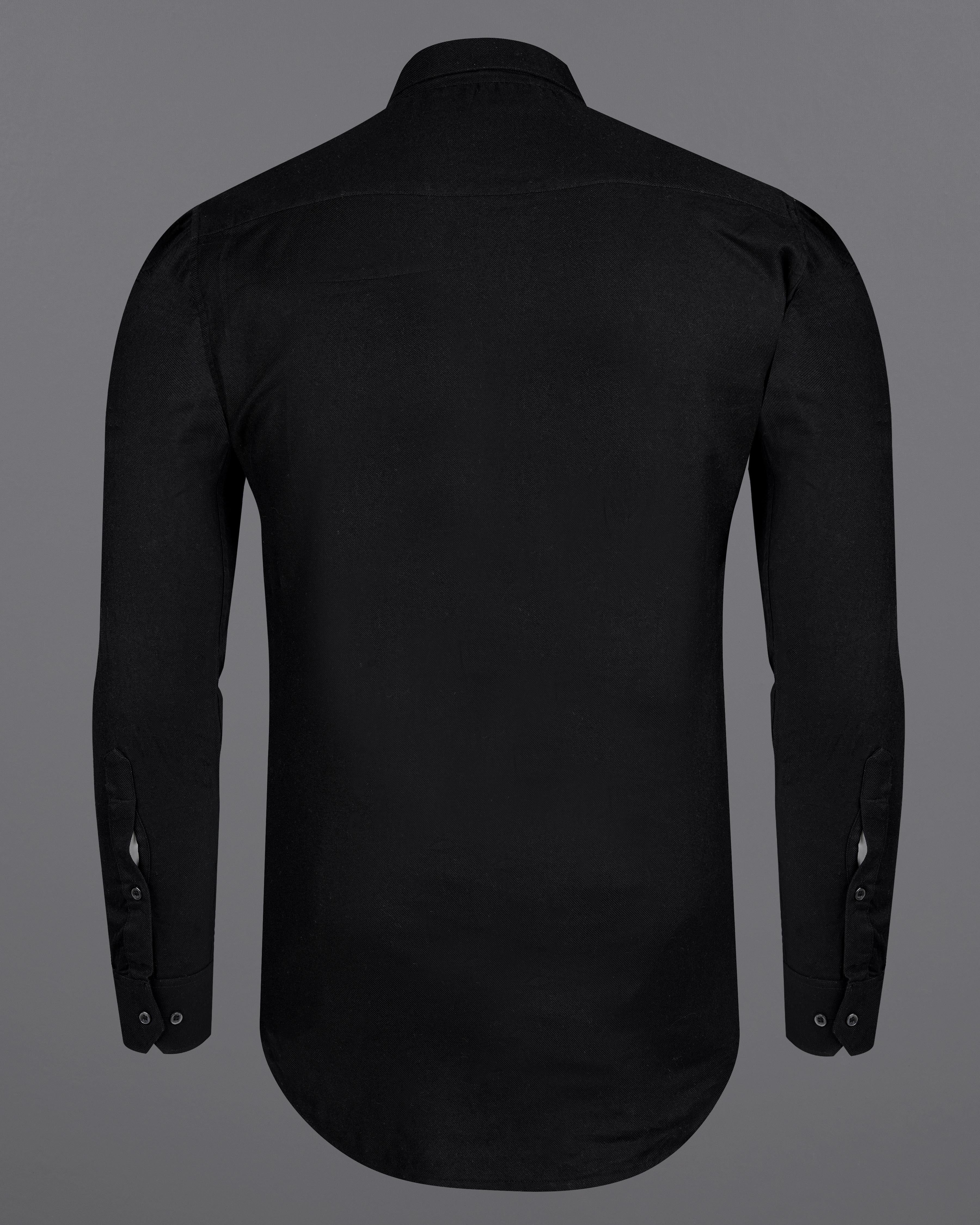 Jade Black Twill Premium Cotton Designer Kurta Shirt 8405-P287-38, 8405-P287-H-38, 8405-P287-39, 8405-P287-H-39, 8405-P287-40, 8405-P287-H-40, 8405-P287-42, 8405-P287-H-42, 8405-P287-44, 8405-P287-H-44, 8405-P287-46, 8405-P287-H-46, 8405-P287-48, 8405-P287-H-48, 8405-P287-50, 8405-P287-H-50, 8405-P287-52, 8405-P287-H-52