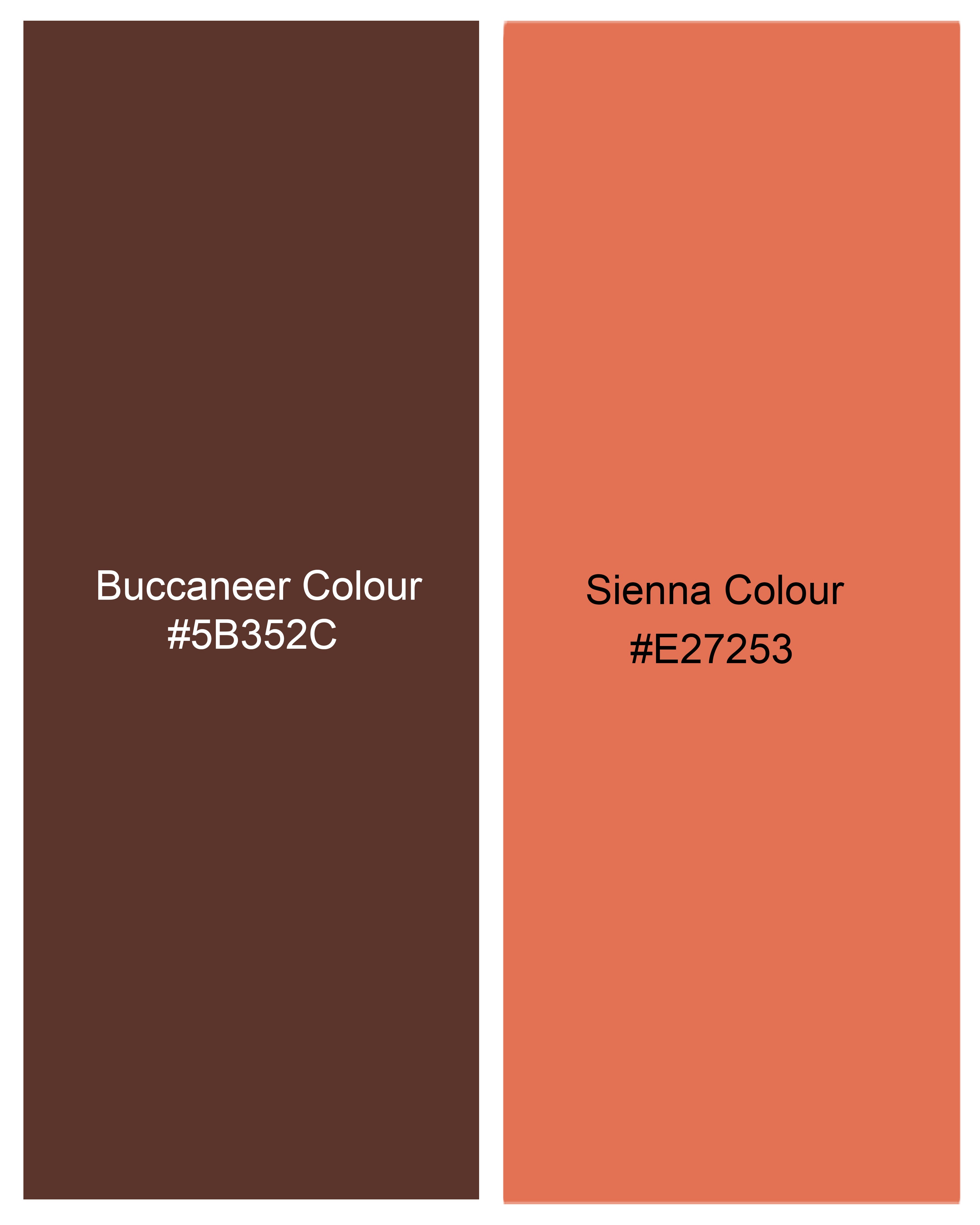 Buccaneer Brown Striped Premium Cotton Shirt 8494-38,8494-H-38,8494-39,8494-H-39,8494-40,8494-H-40,8494-42,8494-H-42,8494-44,8494-H-44,8494-46,8494-H-46,8494-48,8494-H-48,8494-50,8494-H-50,8494-52,8494-H-52