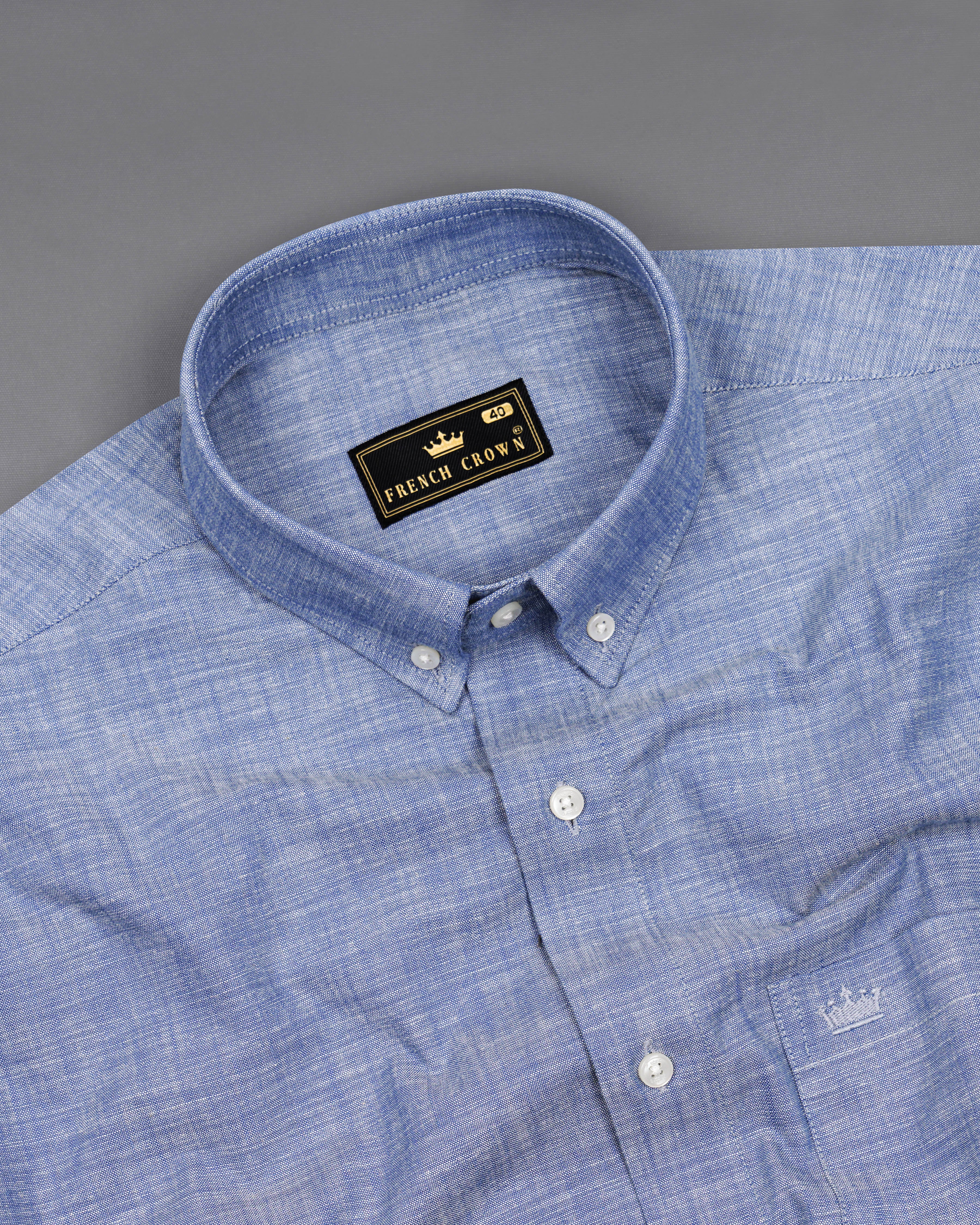 Cadet Blue Luxurious Linen Shirt 8505-BD-38,8505-BD-H-38,8505-BD-39,8505-BD-H-39,8505-BD-40,8505-BD-H-40,8505-BD-42,8505-BD-H-42,8505-BD-44,8505-BD-H-44,8505-BD-46,8505-BD-H-46,8505-BD-48,8505-BD-H-48,8505-BD-50,8505-BD-H-50,8505-BD-52,8505-BD-H-52