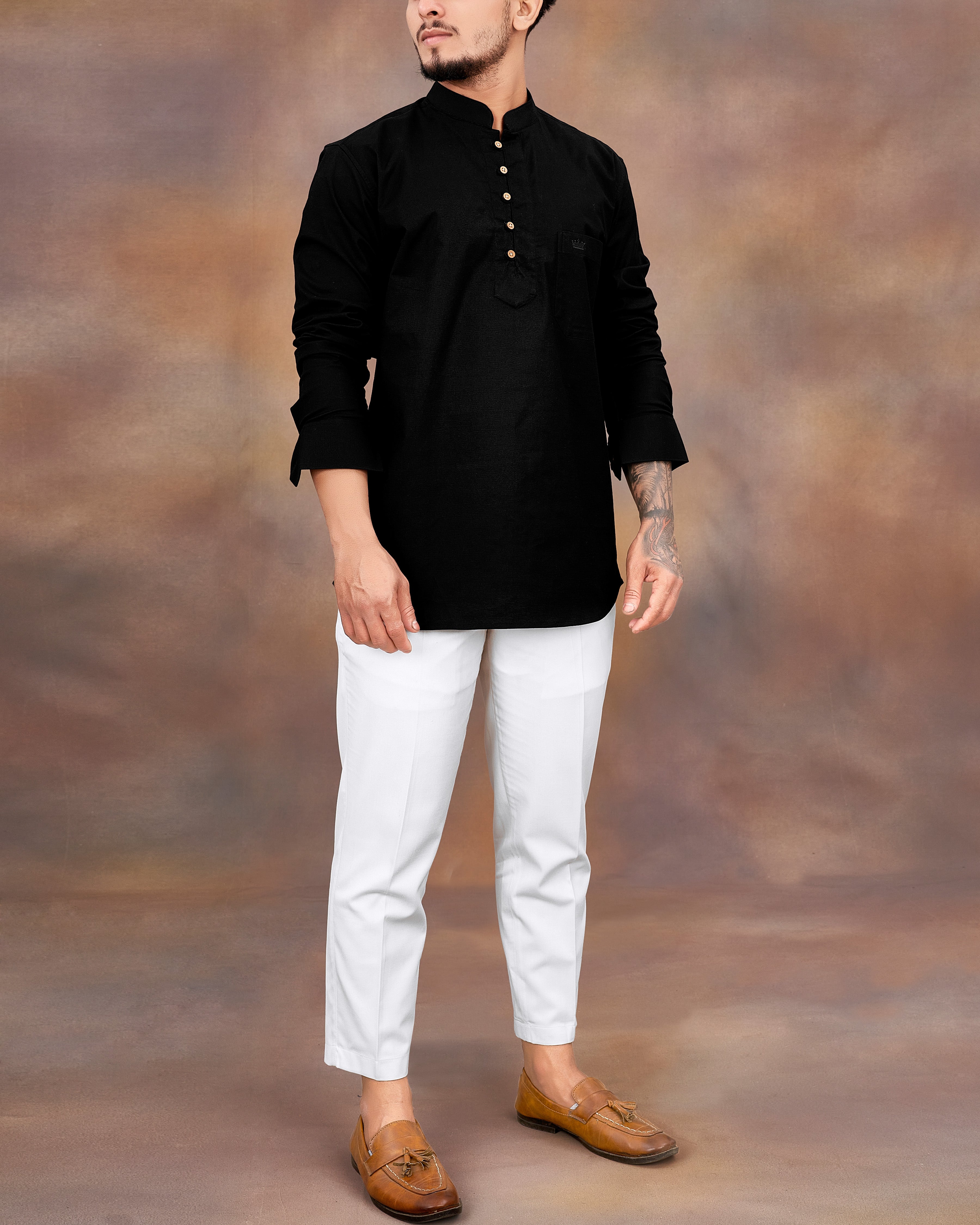 Jade Black Royal Oxford Kurta Shirt 8518-KS-38, 8518-KS-H-38, 8518-KS-39, 8518-KS-H-39, 8518-KS-40, 8518-KS-H-40, 8518-KS-42, 8518-KS-H-42, 8518-KS-44, 8518-KS-H-44, 8518-KS-46, 8518-KS-H-46, 8518-KS-48, 8518-KS-H-48, 8518-KS-50, 8518-KS-H-50, 8518-KS-52, 8518-KS-H-52