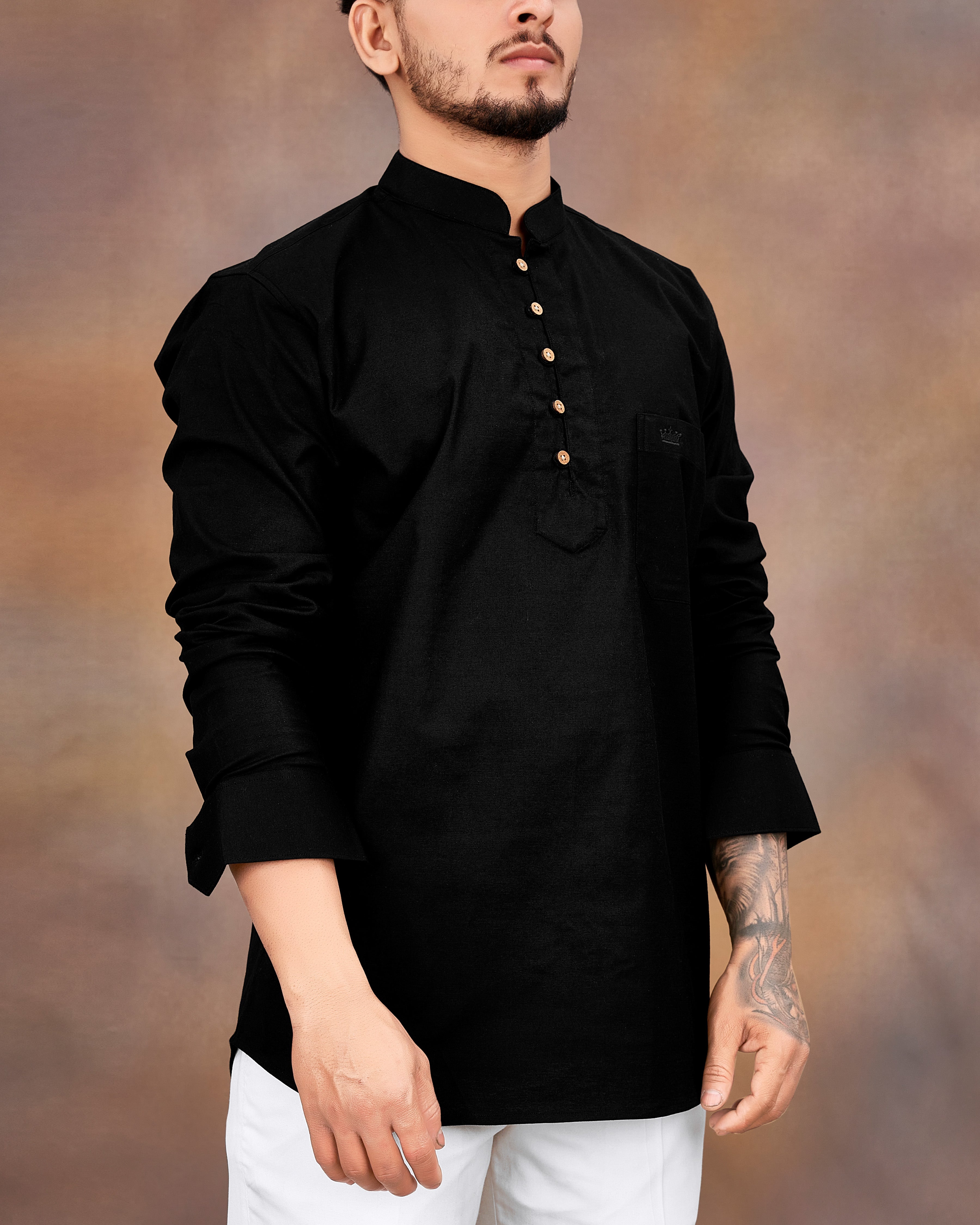 Jade Black Royal Oxford Kurta Shirt 8518-KS-38, 8518-KS-H-38, 8518-KS-39, 8518-KS-H-39, 8518-KS-40, 8518-KS-H-40, 8518-KS-42, 8518-KS-H-42, 8518-KS-44, 8518-KS-H-44, 8518-KS-46, 8518-KS-H-46, 8518-KS-48, 8518-KS-H-48, 8518-KS-50, 8518-KS-H-50, 8518-KS-52, 8518-KS-H-52