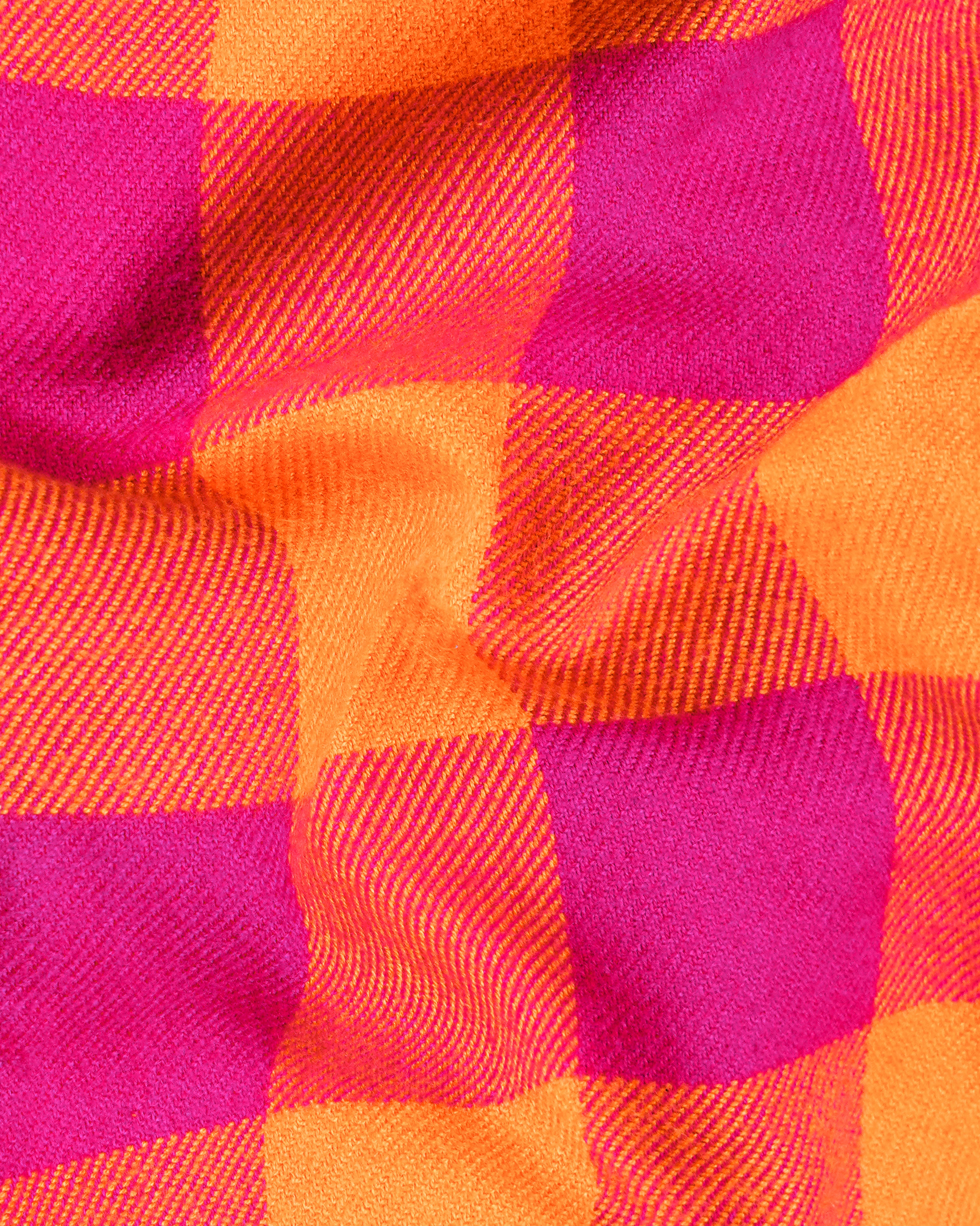 Vivid Cerise Pink with Deep Saffron Checked Flannel Designer Shirt 8589-BJ22-38,8589-BJ22-H-38,8589-BJ22-39,8589-BJ22-H-39,8589-BJ22-40,8589-BJ22-H-40,8589-BJ22-42,8589-BJ22-H-42,8589-BJ22-44,8589-BJ22-H-44,8589-BJ22-46,8589-BJ22-H-46,8589-BJ22-48,8589-BJ22-H-48,8589-BJ22-50,8589-BJ22-H-50,8589-BJ22-52,8589-BJ22-H-52