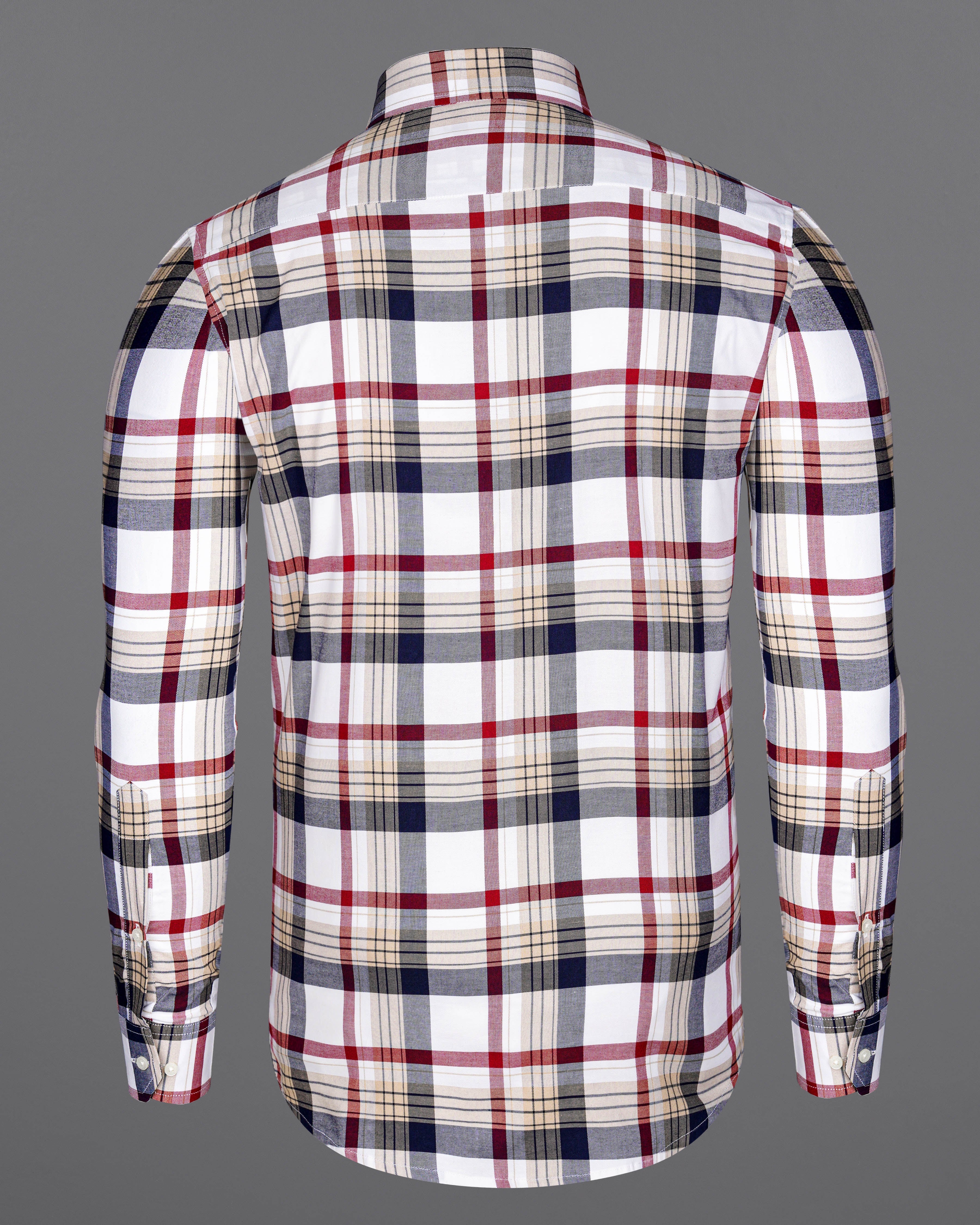 Bright White with Haiti Blue Multicolour Plaid Royal Oxford Shirt 8607-BD-38,8607-BD-H-38,8607-BD-39,8607-BD-H-39,8607-BD-40,8607-BD-H-40,8607-BD-42,8607-BD-H-42,8607-BD-44,8607-BD-H-44,8607-BD-46,8607-BD-H-46,8607-BD-48,8607-BD-H-48,8607-BD-50,8607-BD-H-50,8607-BD-52,8607-BD-H-52