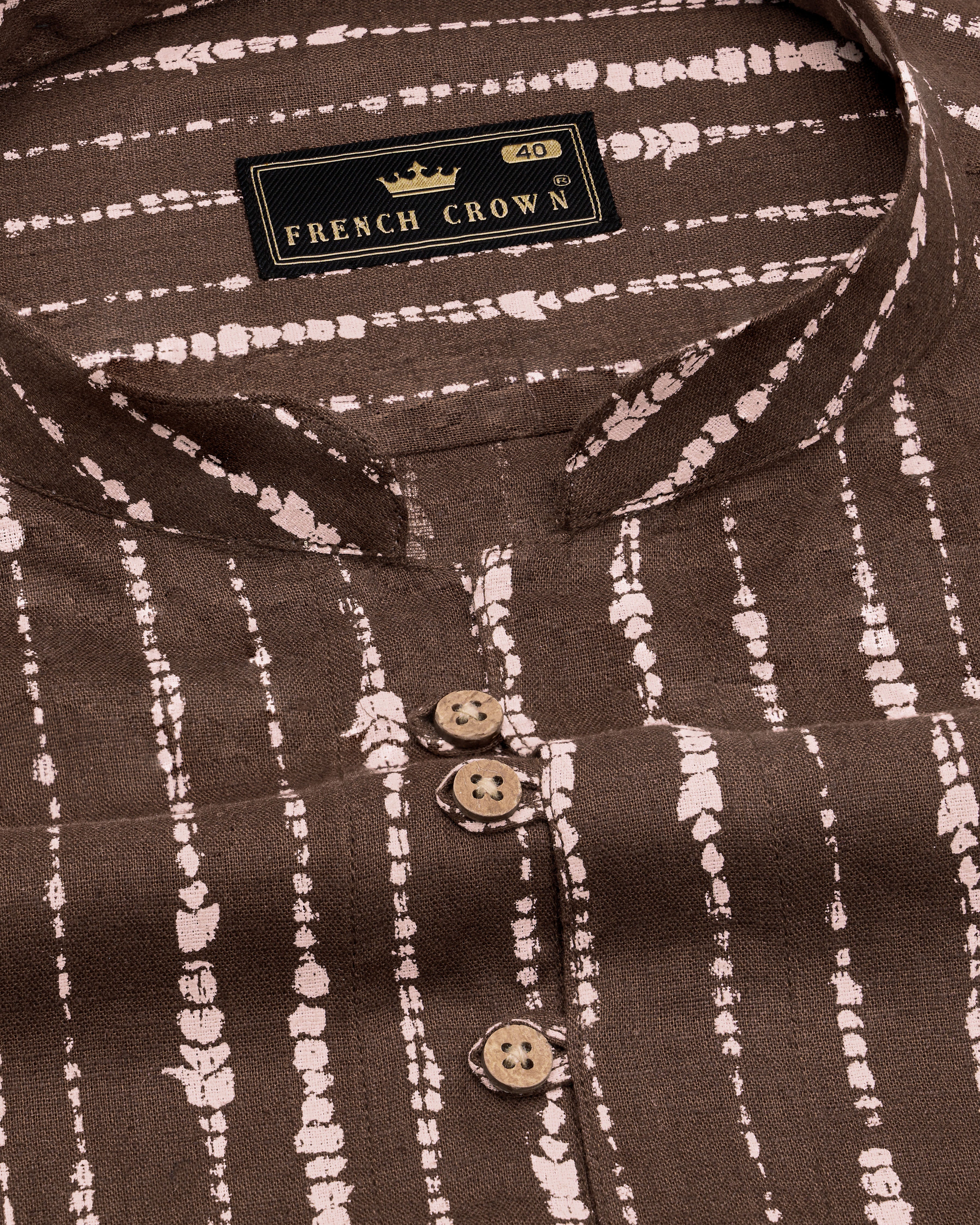 Espresso Brown Striped  Kurta Shirt  8641-KS-38,8641-KS-H-38,8641-KS-39,8641-KS-H-39,8641-KS-40,8641-KS-H-40,8641-KS-42,8641-KS-H-42,8641-KS-44,8641-KS-H-44,8641-KS-46,8641-KS-H-46,8641-KS-48,8641-KS-H-48,8641-KS-50,8641-KS-H-50,8641-KS-52,8641-KS-H-52