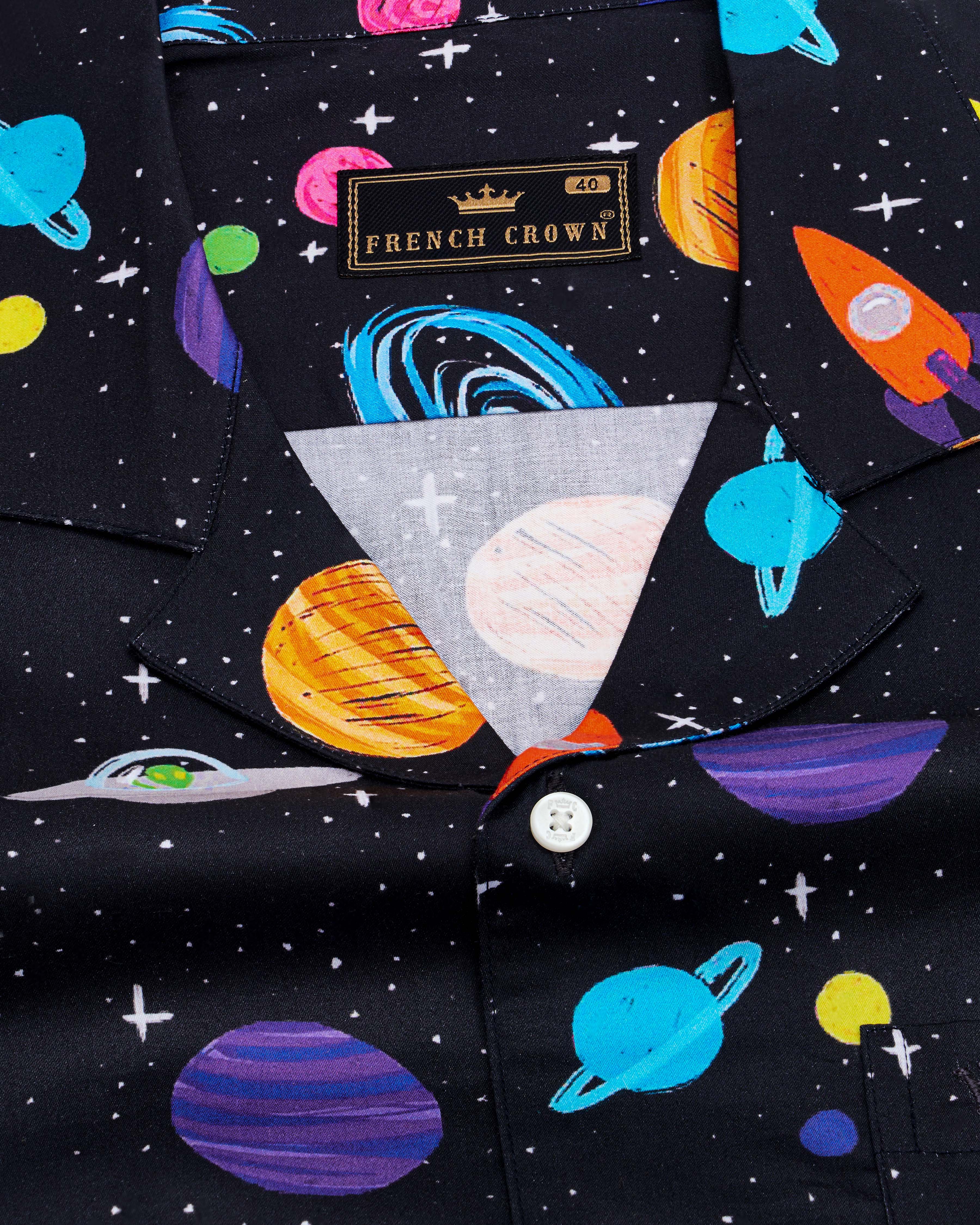 Jade Black Multicolour Galaxy Printed Super Soft Premium Cotton Shirt 8644-CC-38,8644-CC-H-38,8644-CC-39,8644-CC-H-39,8644-CC-40,8644-CC-H-40,8644-CC-42,8644-CC-H-42,8644-CC-44,8644-CC-H-44,8644-CC-46,8644-CC-H-46,8644-CC-48,8644-CC-H-48,8644-CC-50,8644-CC-H-50,8644-CC-52,8644-CC-H-52