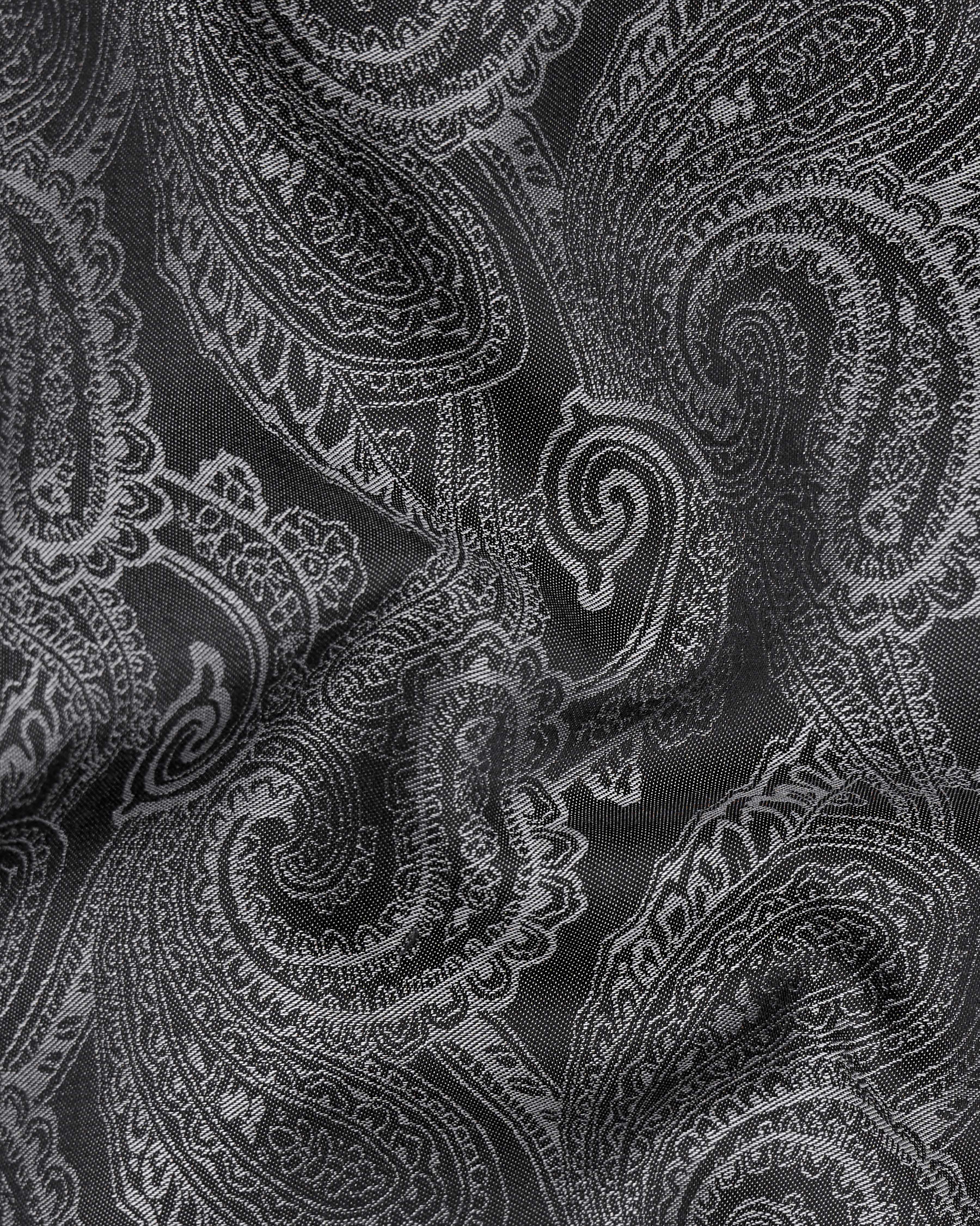 Dune with Topaz Gray Paisley Jacquard Textured Premium Giza Cotton Shirt 8657-38,8657-H-38,8657-39,8657-H-39,8657-40,8657-H-40,8657-42,8657-H-42,8657-44,8657-H-44,8657-46,8657-H-46,8657-48,8657-H-48,8657-50,8657-H-50,8657-52,8657-H-52