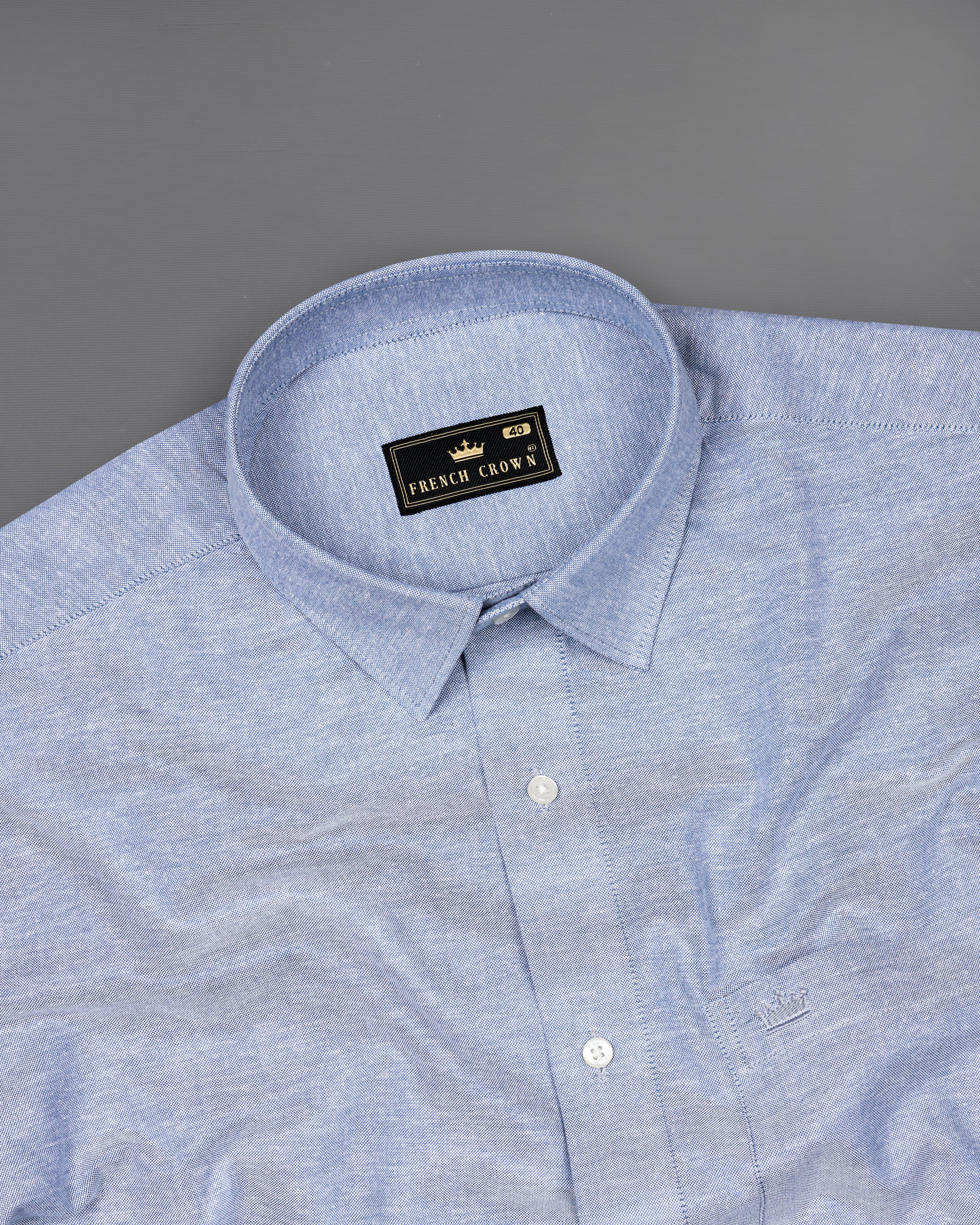 Casper Blue Royal Oxford Shirt  8661-38,8661-H-38,8661-39,8661-H-39,8661-40,8661-H-40,8661-42,8661-H-42,8661-44,8661-H-44,8661-46,8661-H-46,8661-48,8661-H-48,8661-50,8661-H-50,8661-52,8661-H-52