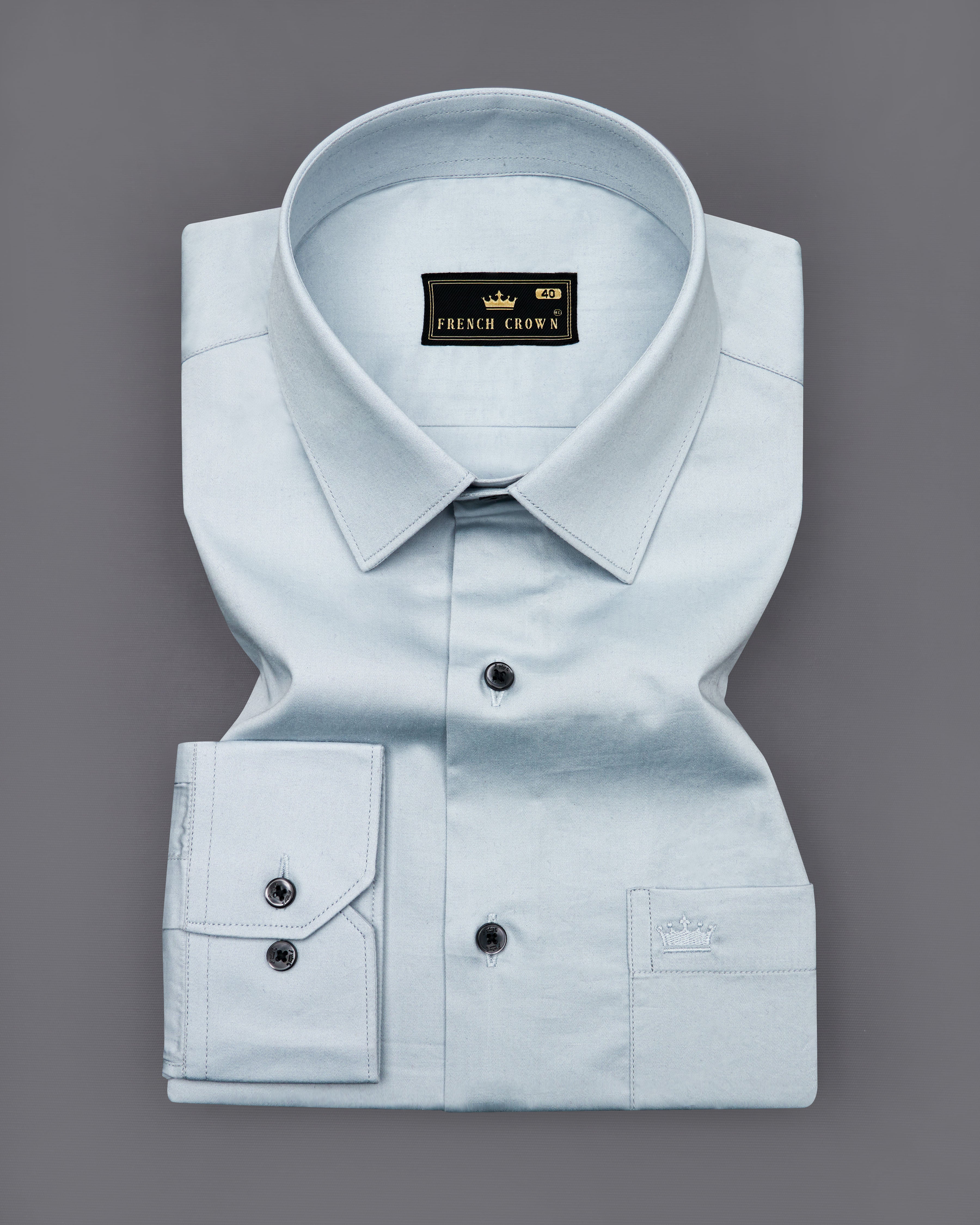Oyster Blue Super Soft Premium Cotton Shirt 8677-BLK-38,8677-BLK-H-38,8677-BLK-39,8677-BLK-H-39,8677-BLK-40,8677-BLK-H-40,8677-BLK-42,8677-BLK-H-42,8677-BLK-44,8677-BLK-H-44,8677-BLK-46,8677-BLK-H-46,8677-BLK-48,8677-BLK-H-48,8677-BLK-50,8677-BLK-H-50,8677-BLK-52,8677-BLK-H-52