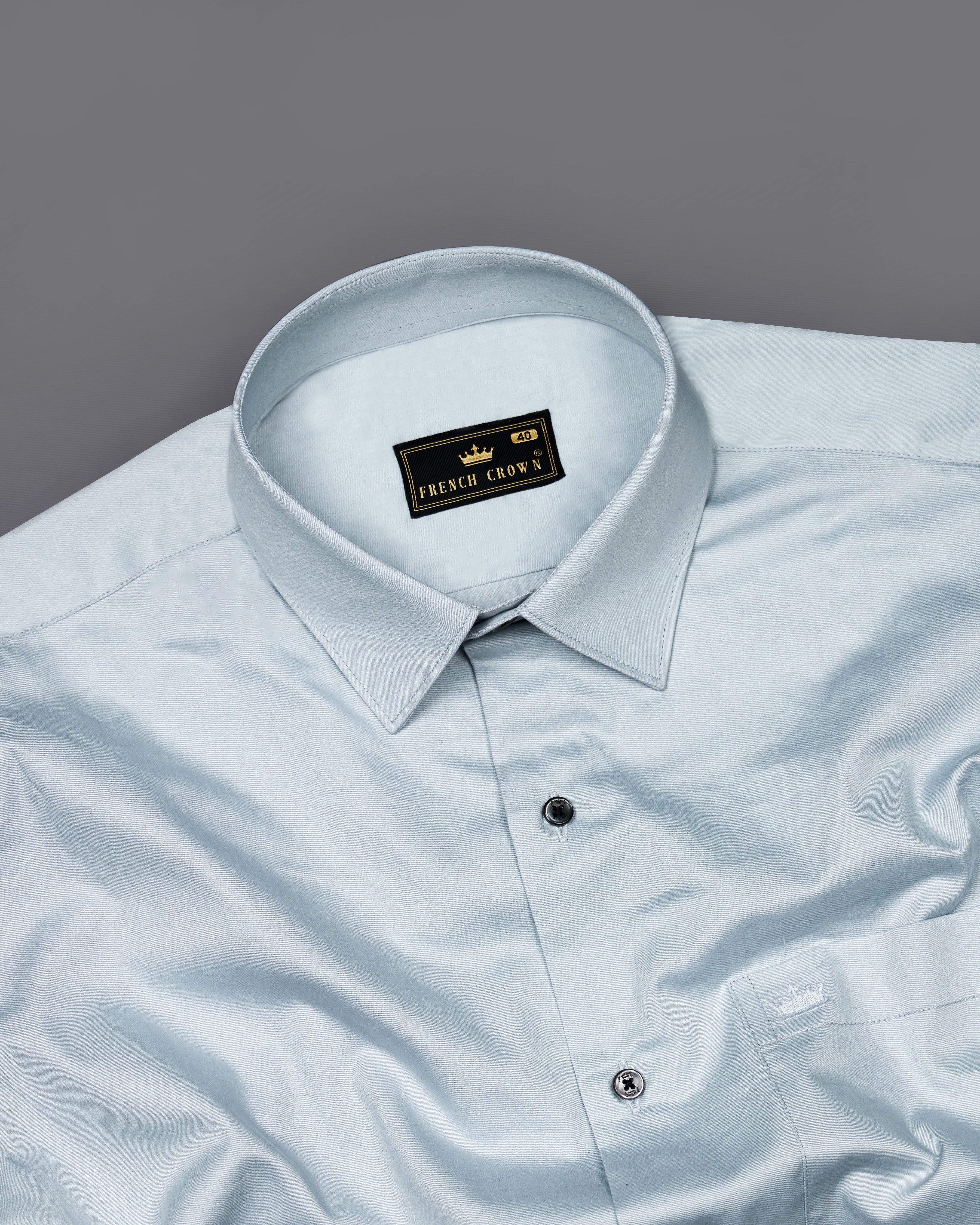 Oyster Blue Super Soft Premium Cotton Shirt 8677-BLK-38,8677-BLK-H-38,8677-BLK-39,8677-BLK-H-39,8677-BLK-40,8677-BLK-H-40,8677-BLK-42,8677-BLK-H-42,8677-BLK-44,8677-BLK-H-44,8677-BLK-46,8677-BLK-H-46,8677-BLK-48,8677-BLK-H-48,8677-BLK-50,8677-BLK-H-50,8677-BLK-52,8677-BLK-H-52