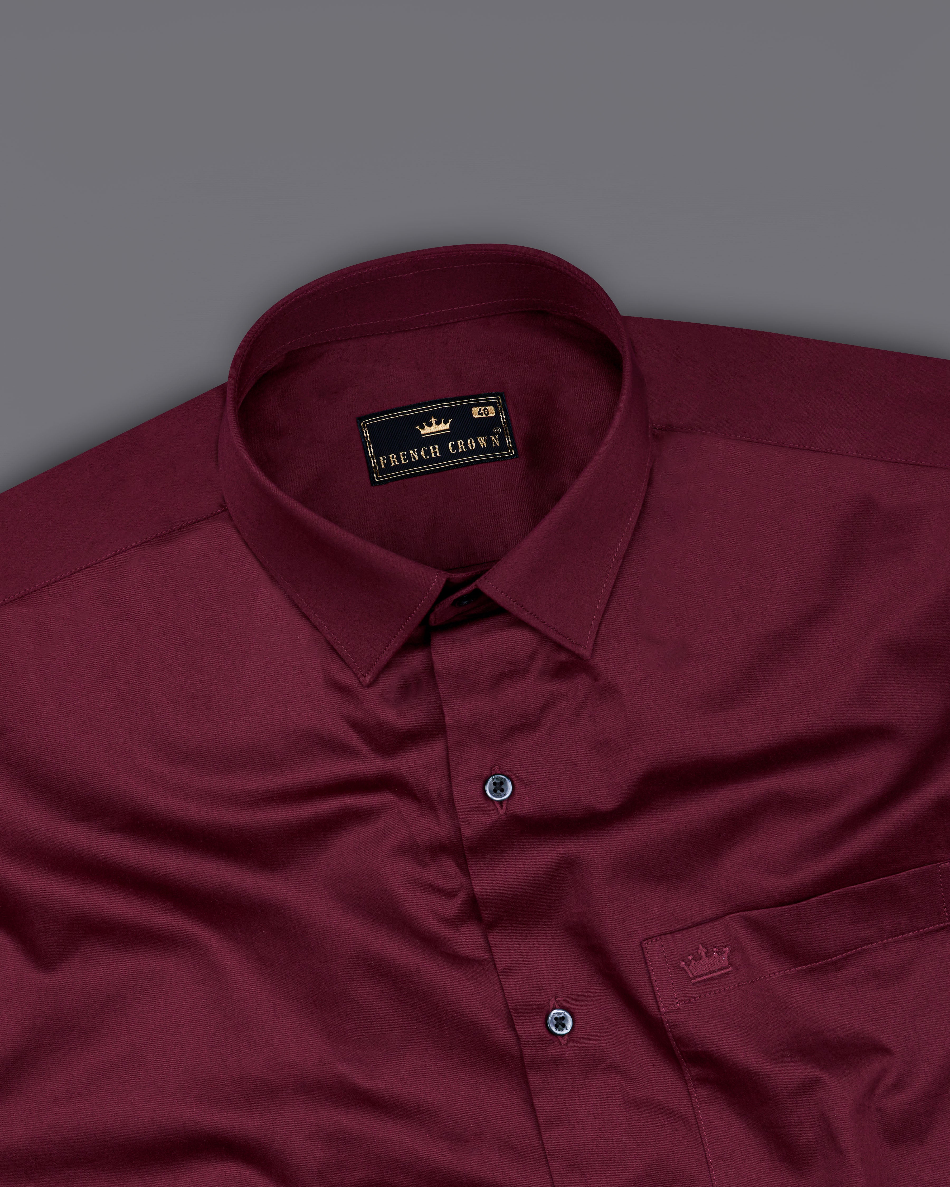Crater Maroon Subtle Sheen Super Soft Premium Cotton Shirt 8693-BLK-38, 8693-BLK-H-38, 8693-BLK-39, 8693-BLK-H-39, 8693-BLK-40, 8693-BLK-H-40, 8693-BLK-42, 8693-BLK-H-42, 8693-BLK-44, 8693-BLK-H-44, 8693-BLK-46, 8693-BLK-H-46, 8693-BLK-48, 8693-BLK-H-48, 8693-BLK-50, 8693-BLK-H-50, 8693-BLK-52, 8693-BLK-H-52