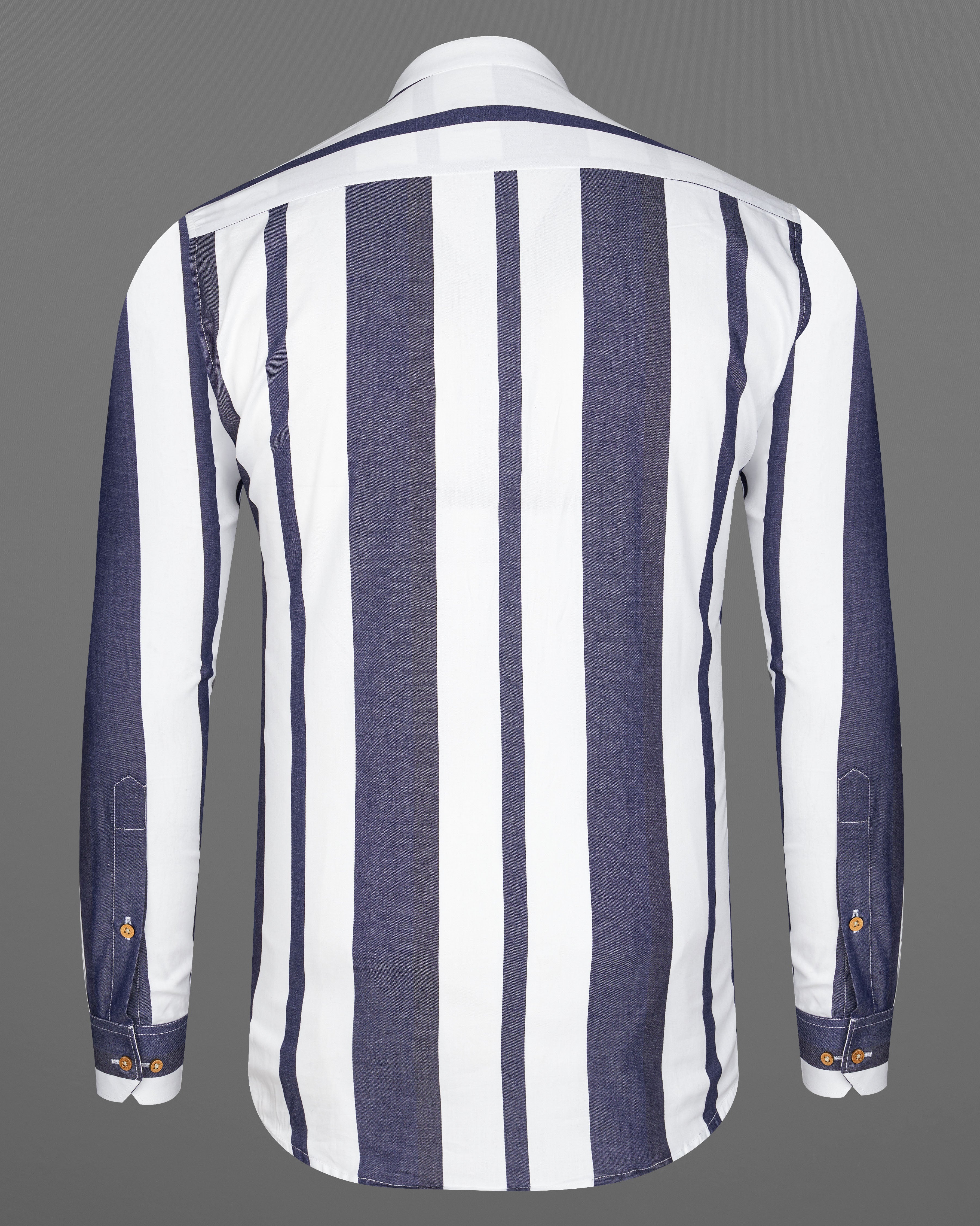 Bright White with Vampire Blue Striped Royal Oxford Kurta Shirt 8705-KS-38,8705-KS-H-38,8705-KS-39,8705-KS-H-39,8705-KS-40,8705-KS-H-40,8705-KS-42,8705-KS-H-42,8705-KS-44,8705-KS-H-44,8705-KS-46,8705-KS-H-46,8705-KS-48,8705-KS-H-48,8705-KS-50,8705-KS-H-50,8705-KS-52,8705-KS-H-52