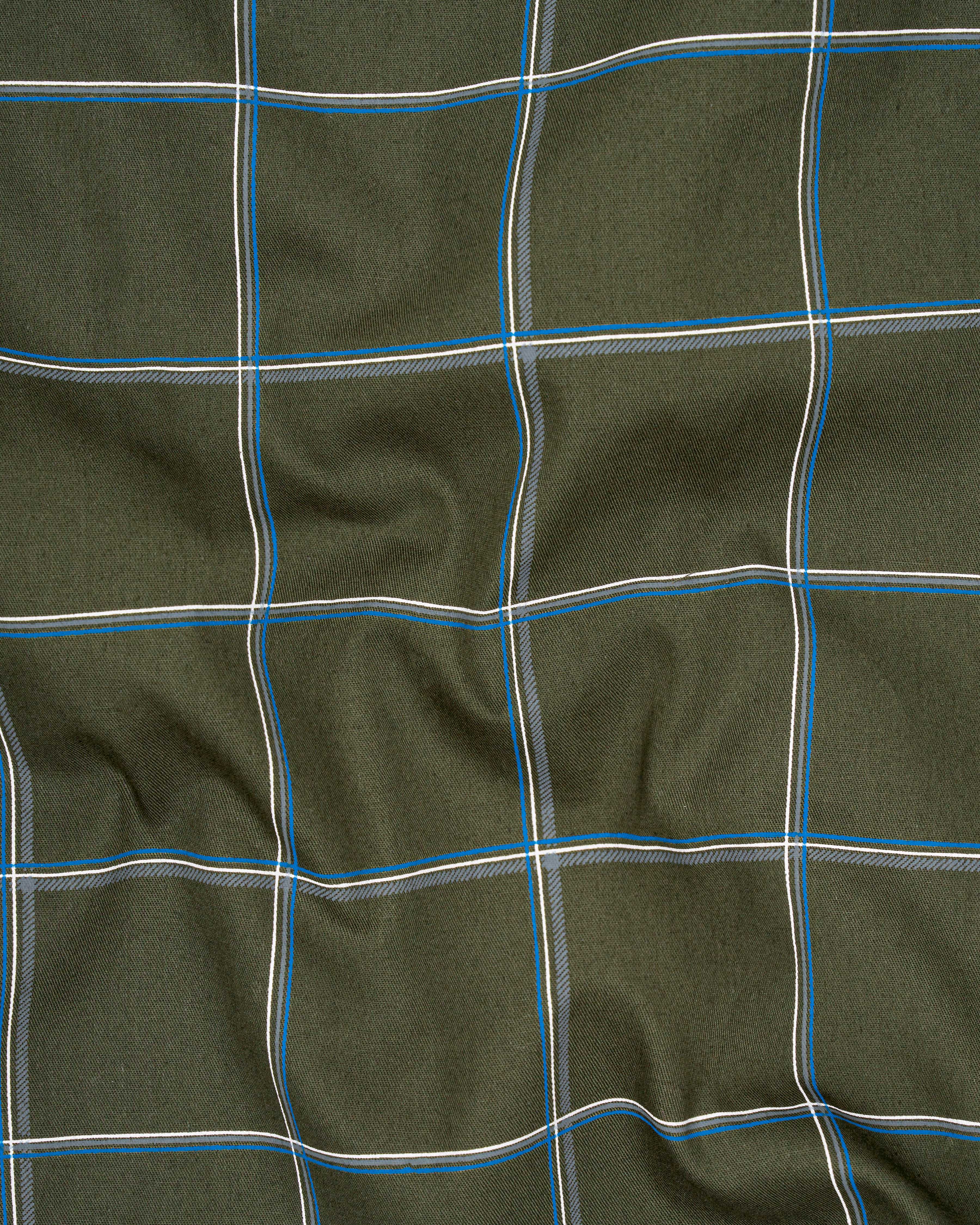 Taupe Green Windowpane with White Collar Royal Oxford Shirt 8716-WCC-38,8716-WCC-H-38,8716-WCC-39,8716-WCC-H-39,8716-WCC-40,8716-WCC-H-40,8716-WCC-42,8716-WCC-H-42,8716-WCC-44,8716-WCC-H-44,8716-WCC-46,8716-WCC-H-46,8716-WCC-48,8716-WCC-H-48,8716-WCC-50,8716-WCC-H-50,8716-WCC-52,8716-WCC-H-52