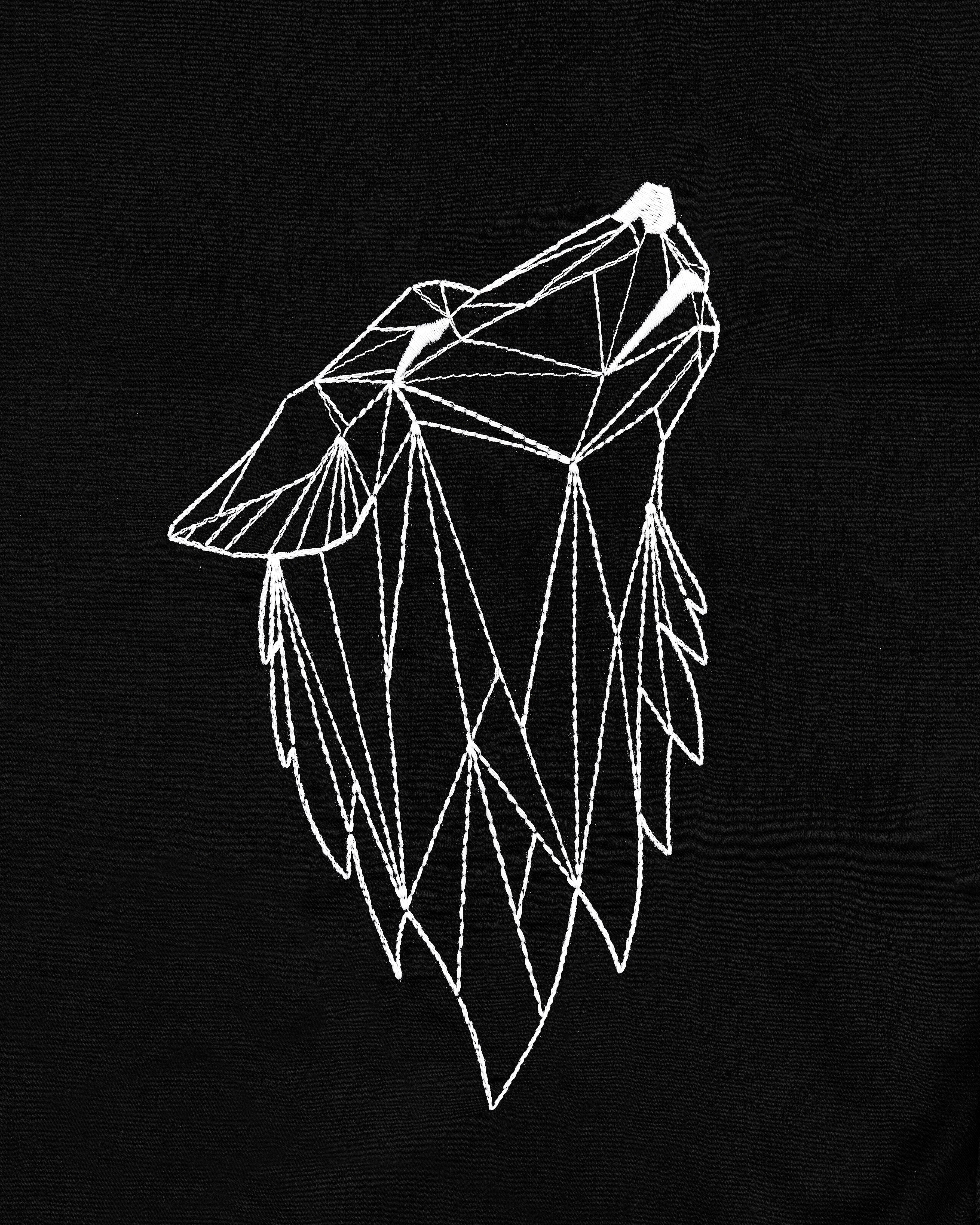 Jade Black Wolf Embroidered Super Soft Premium Cotton Shirt 8721-E009-38, 8721-E009-H-38, 8721-E009-39, 8721-E009-H-39, 8721-E009-40, 8721-E009-H-40, 8721-E009-42, 8721-E009-H-42, 8721-E009-44, 8721-E009-H-44, 8721-E009-46, 8721-E009-H-46, 8721-E009-48, 8721-E009-H-48, 8721-E009-50, 8721-E009-H-50, 8721-E009-52, 8721-E009-H-52