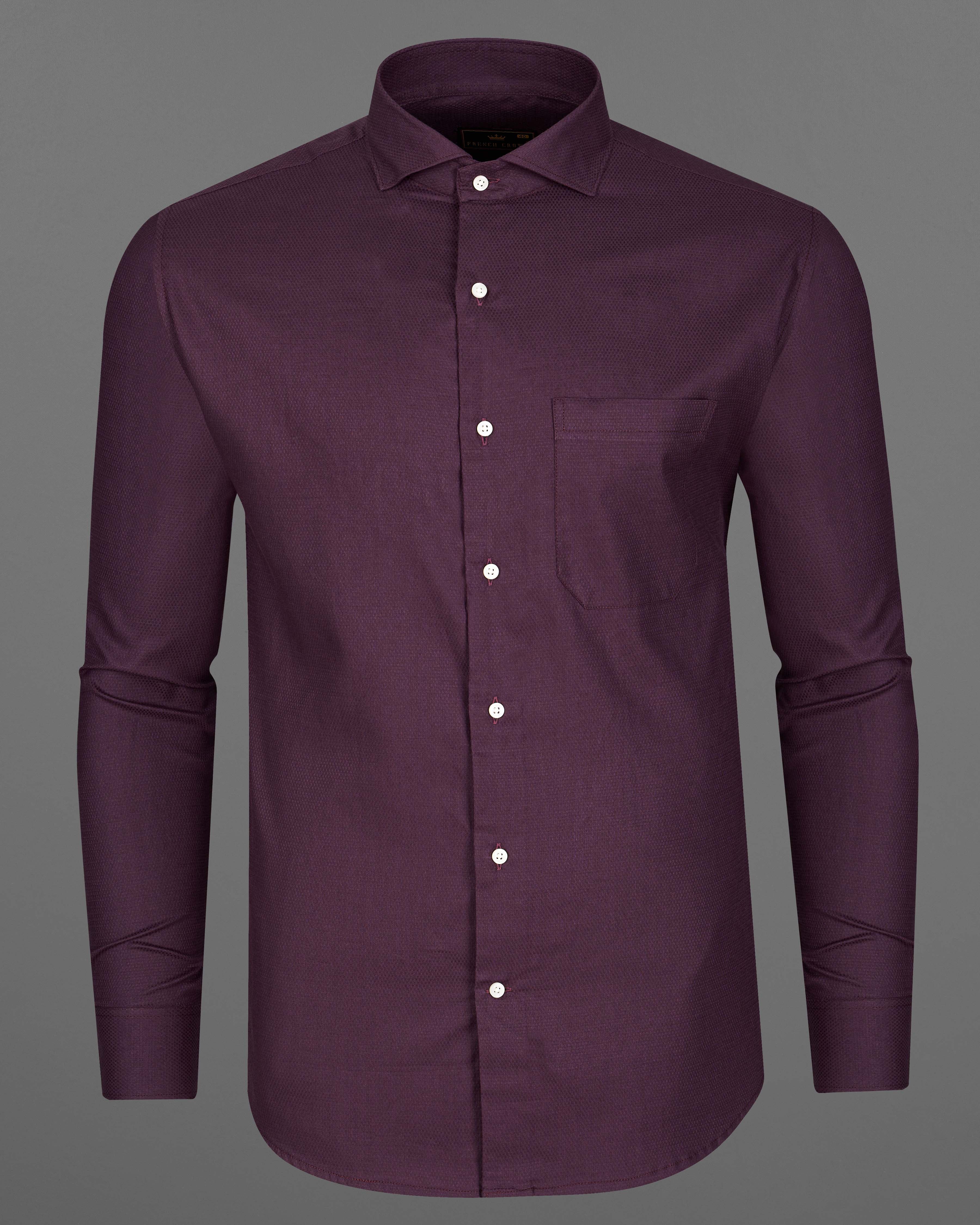 Thunder Maroon Dobby Textured Premium Giza Cotton Shirt 8729-CA-38,8729-CA-H-38,8729-CA-39,8729-CA-H-39,8729-CA-40,8729-CA-H-40,8729-CA-42,8729-CA-H-42,8729-CA-44,8729-CA-H-44,8729-CA-46,8729-CA-H-46,8729-CA-48,8729-CA-H-48,8729-CA-50,8729-CA-H-50,8729-CA-52,8729-CA-H-52