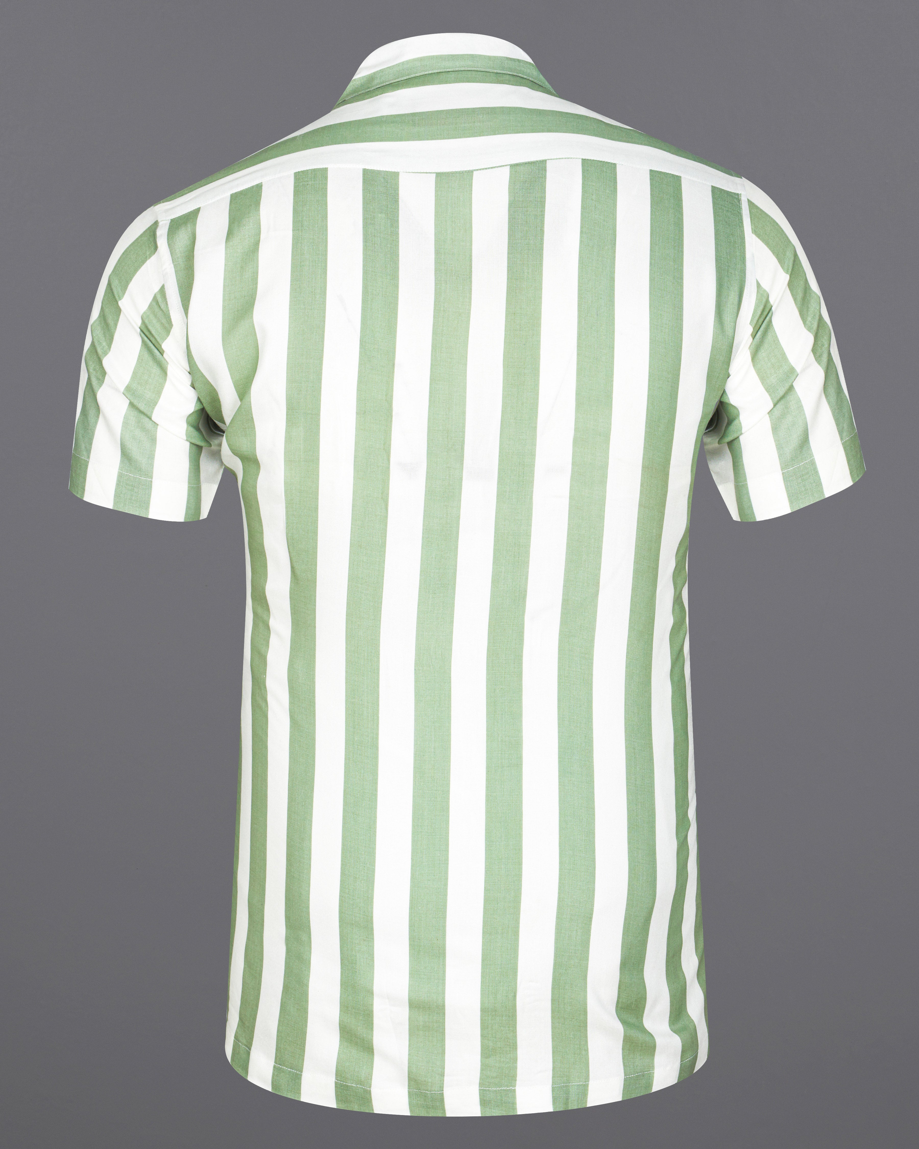 Coriander Green with Bright White Striped Premium Tencel Shirt 8795-CC-38,8795-CC-H-38,8795-CC-39,8795-CC-H-39,8795-CC-40,8795-CC-H-40,8795-CC-42,8795-CC-H-42,8795-CC-44,8795-CC-H-44,8795-CC-46,8795-CC-H-46,8795-CC-48,8795-CC-H-48,8795-CC-50,8795-CC-H-50,8795-CC-52,8795-CC-H-52