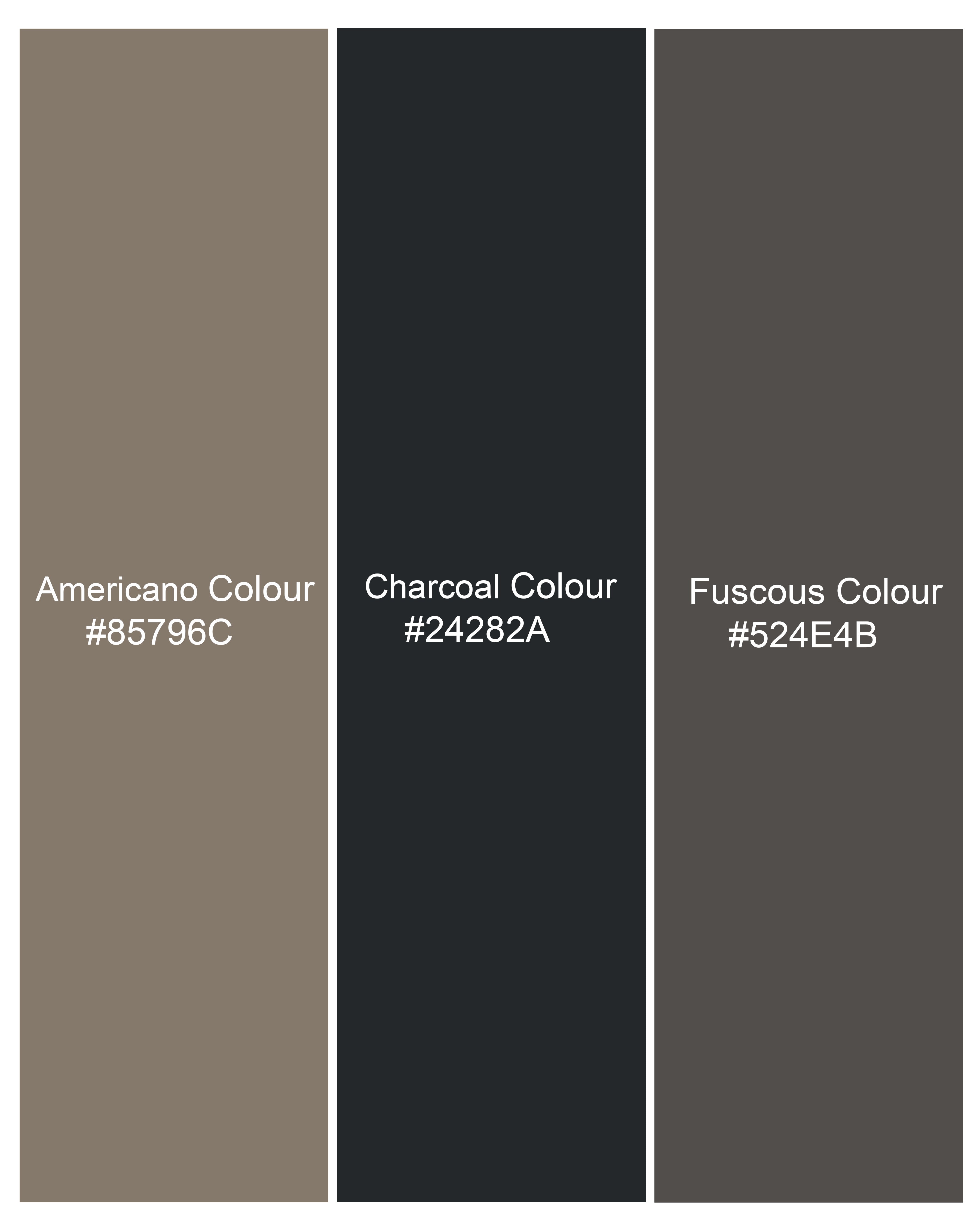 Americano Brown with Charcoal Green Camouflage Royal Oxford Bomber Jacket