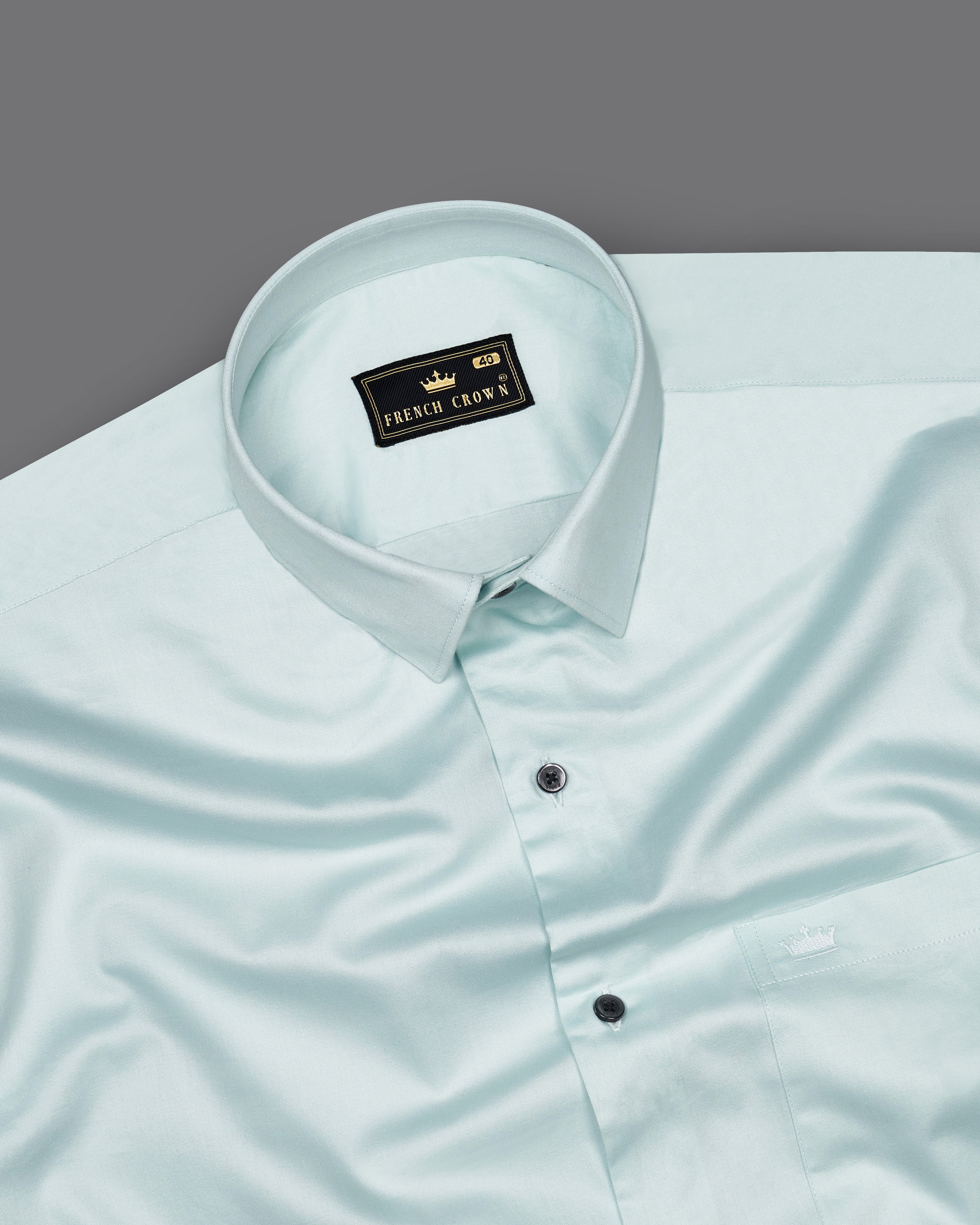 Mercury Aqua Light Green Super Soft Premium Cotton Shirt 8849-BLK-38, 8849-BLK-H-38, 8849-BLK-39, 8849-BLK-H-39, 8849-BLK-40, 8849-BLK-H-40, 8849-BLK-42, 8849-BLK-H-42, 8849-BLK-44, 8849-BLK-H-44, 8849-BLK-46, 8849-BLK-H-46, 8849-BLK-48, 8849-BLK-H-48, 8849-BLK-50, 8849-BLK-H-50, 8849-BLK-52, 8849-BLK-H-52