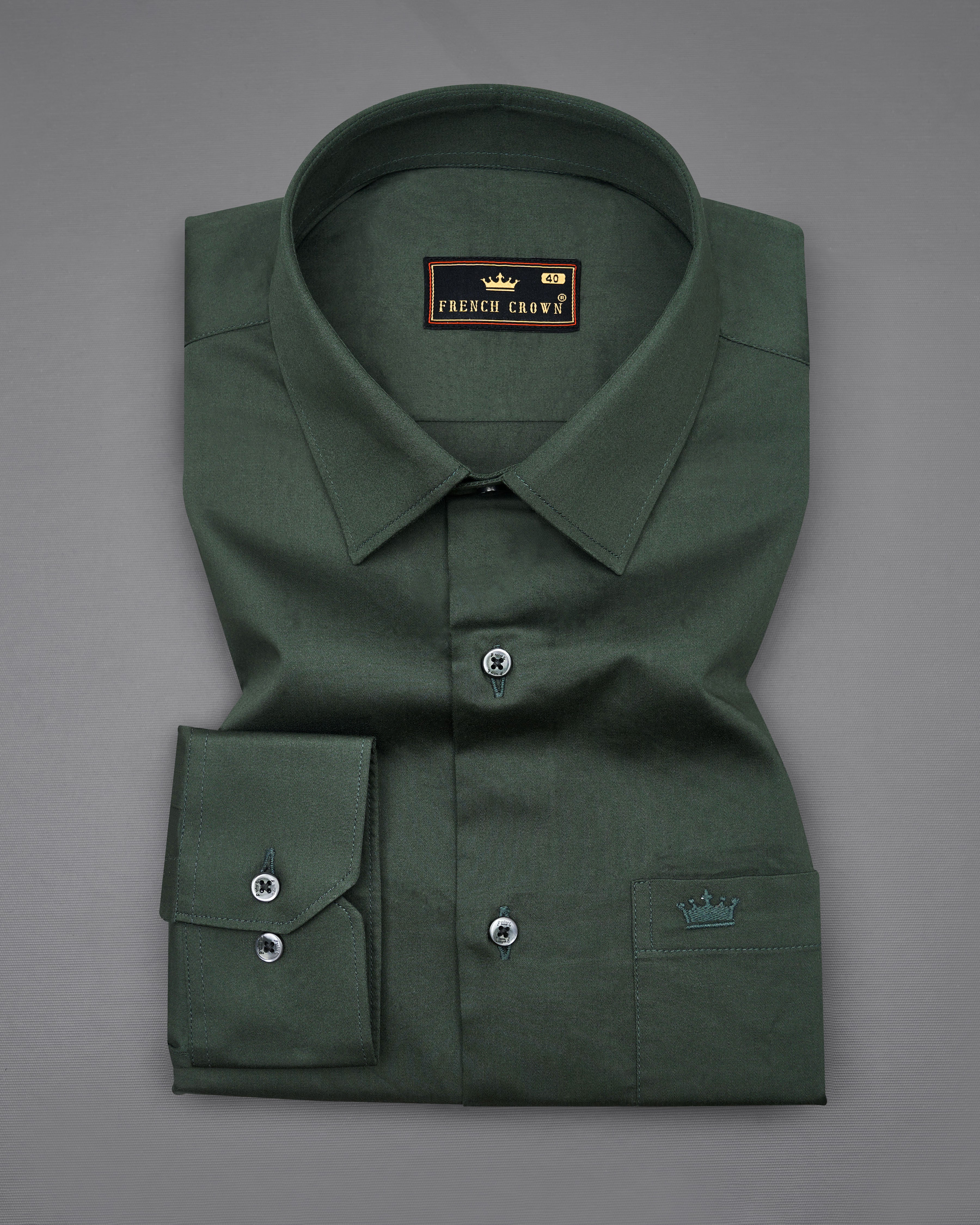 Timber Green Subtle Sheen Super Soft Premium Cotton Shirt 8851-GR-38, 8851-GR-H-38, 8851-GR-39, 8851-GR-H-39, 8851-GR-40, 8851-GR-H-40, 8851-GR-42, 8851-GR-H-42, 8851-GR-44, 8851-GR-H-44, 8851-GR-46, 8851-GR-H-46, 8851-GR-48, 8851-GR-H-48, 8851-GR-50, 8851-GR-H-50, 8851-GR-52, 8851-GR-H-52