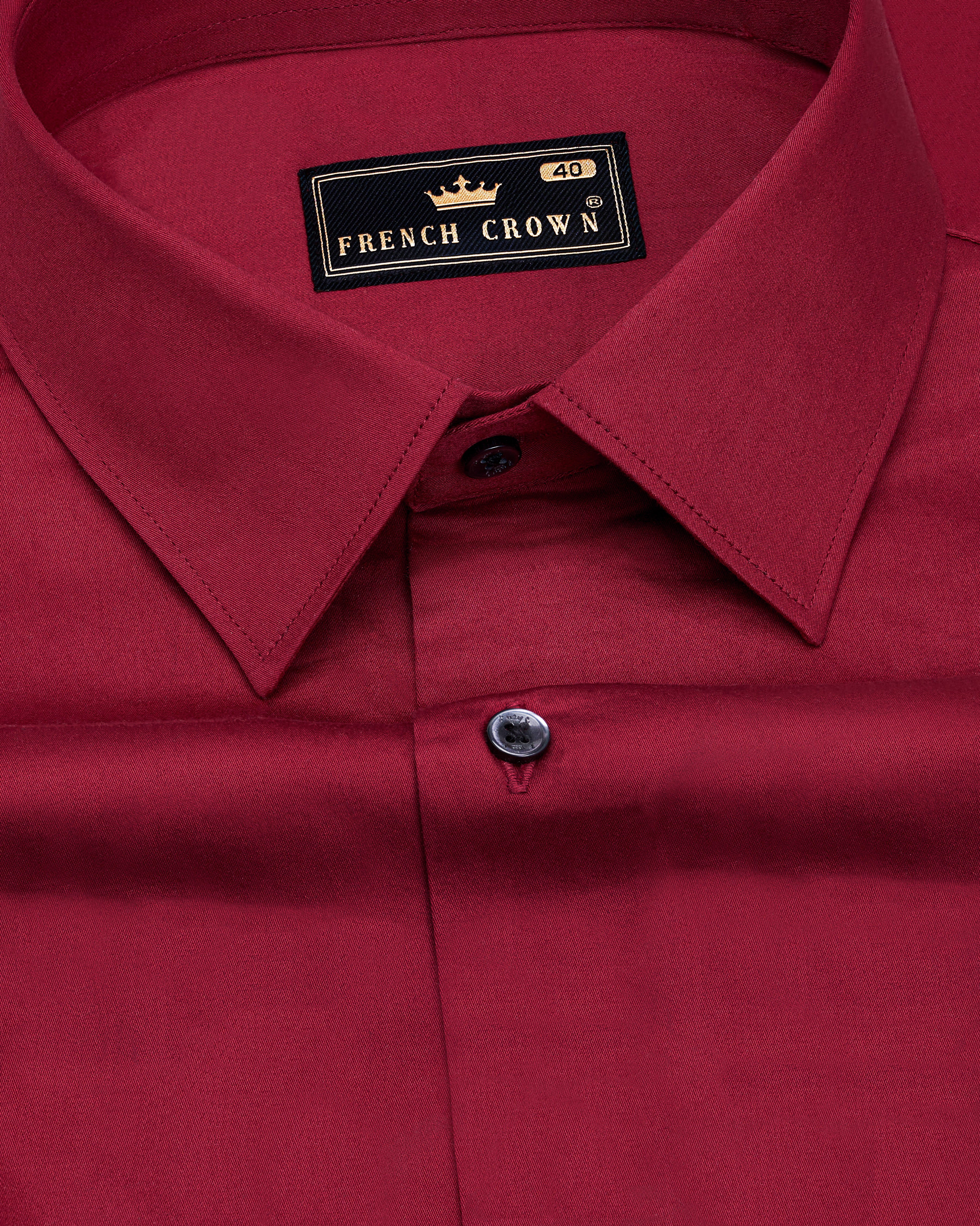Vivid Auburn Red Super Soft Premium Cotton Shirt 8869-BLK-38, 8869-BLK-H-38,  8869-BLK-39,  8869-BLK-H-39,  8869-BLK-40,  8869-BLK-H-40,  8869-BLK-42,  8869-BLK-H-42,  8869-BLK-44,  8869-BLK-H-44,  8869-BLK-46,  8869-BLK-H-46,  8869-BLK-48,  8869-BLK-H-48,  8869-BLK-50,  8869-BLK-H-50,  8869-BLK-52,  8869-BLK-H-52