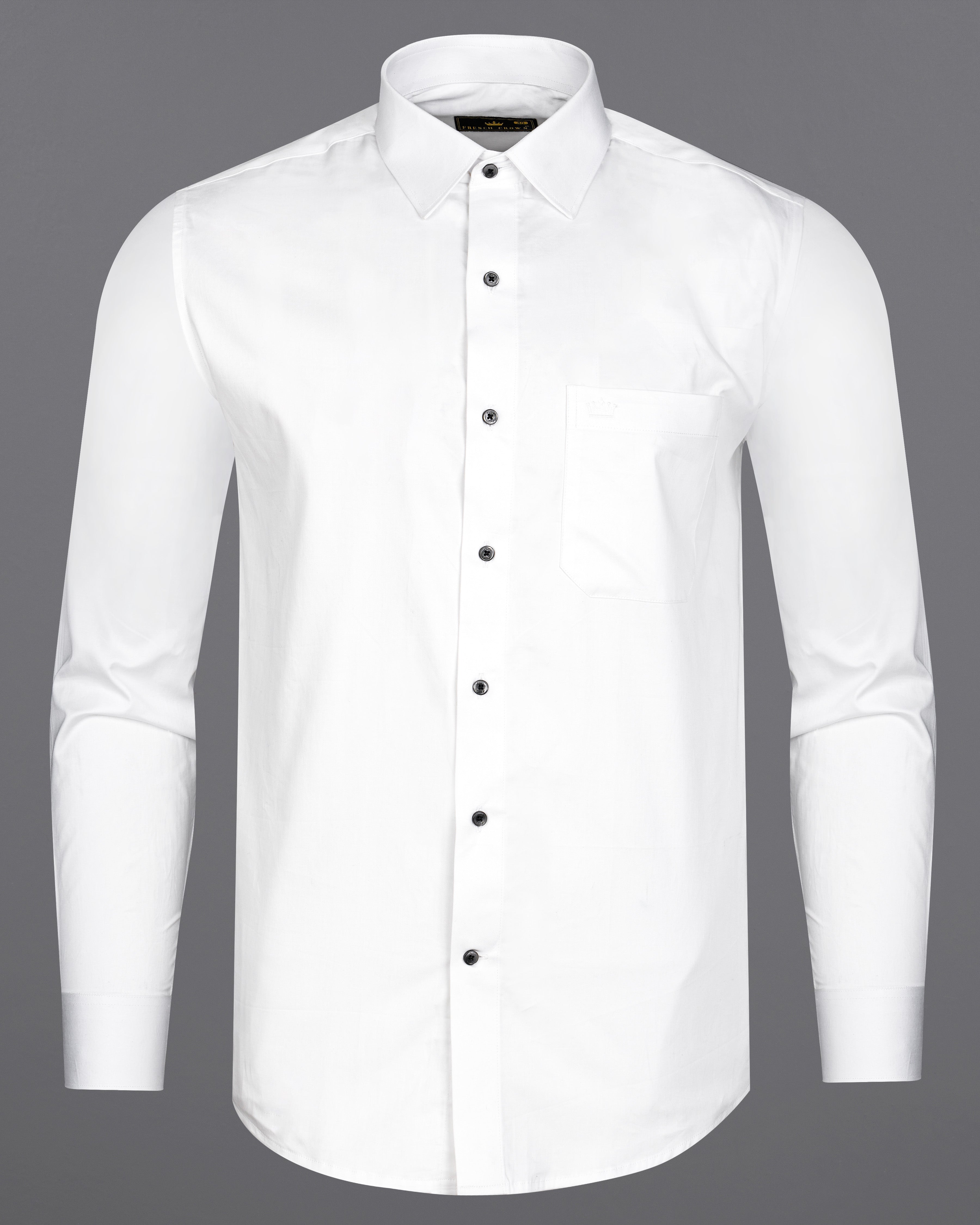 Bright White Super Soft Premium Cotton Shirt 8879-BLK-38, 8879-BLK-H-38, 8879-BLK-39, 8879-BLK-H-39, 8879-BLK-40, 8879-BLK-H-40, 8879-BLK-42, 8879-BLK-H-42, 8879-BLK-44, 8879-BLK-H-44, 8879-BLK-46, 8879-BLK-H-46, 8879-BLK-48, 8879-BLK-H-48, 8879-BLK-50, 8879-BLK-H-50, 8879-BLK-52, 8879-BLK-H-52