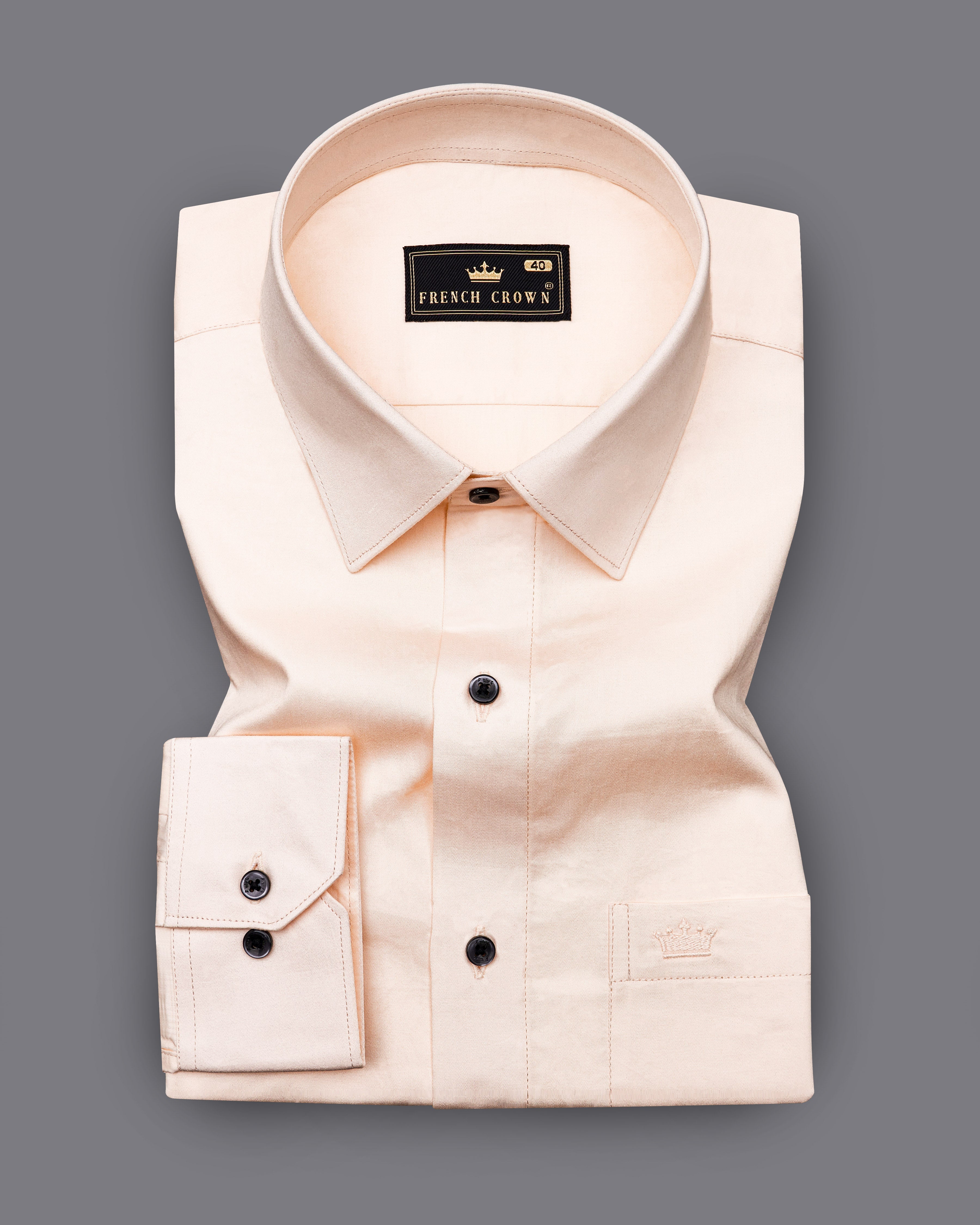 Gainsboro Peach Super Soft Premium Cotton Shirt 8881-BLK-38, 8881-BLK-H-38, 8881-BLK-39, 8881-BLK-H-39, 8881-BLK-40, 8881-BLK-H-40, 8881-BLK-42, 8881-BLK-H-42, 8881-BLK-44, 8881-BLK-H-44, 8881-BLK-46, 8881-BLK-H-46, 8881-BLK-48, 8881-BLK-H-48, 8881-BLK-50, 8881-BLK-H-50, 8881-BLK-52, 8881-BLK-H-52