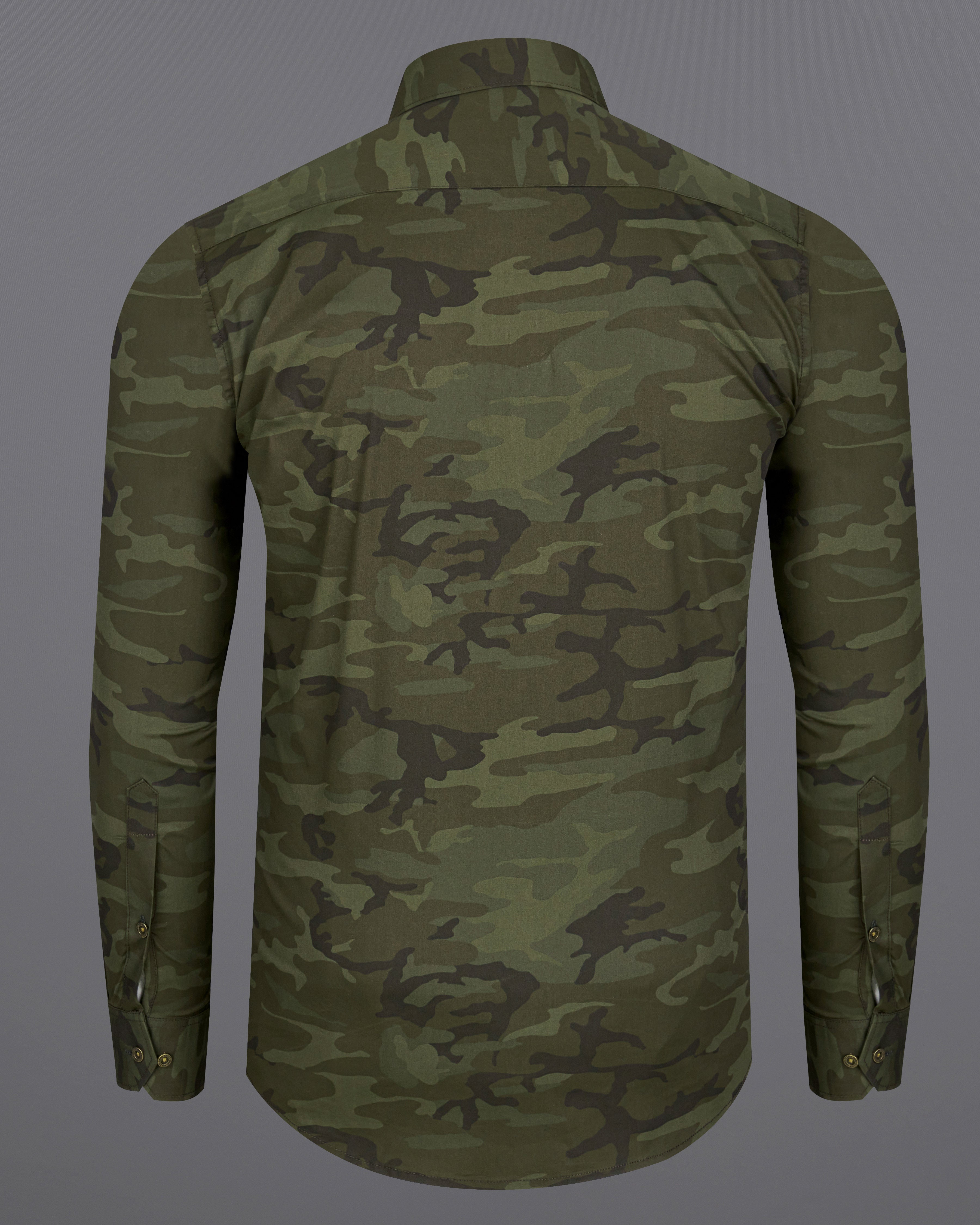 Taupe Green with Finch Green Camouflage Printed Royal Oxford Shirt 8893-MB-38, 8893-MB-H-38,  8893-MB-39,  8893-MB-H-39,  8893-MB-40,  8893-MB-H-40,  8893-MB-42,  8893-MB-H-42,  8893-MB-44,  8893-MB-H-44,  8893-MB-46,  8893-MB-H-46,  8893-MB-48,  8893-MB-H-48,  8893-MB-50,  8893-MB-H-50,  8893-MB-52,  8893-MB-H-52