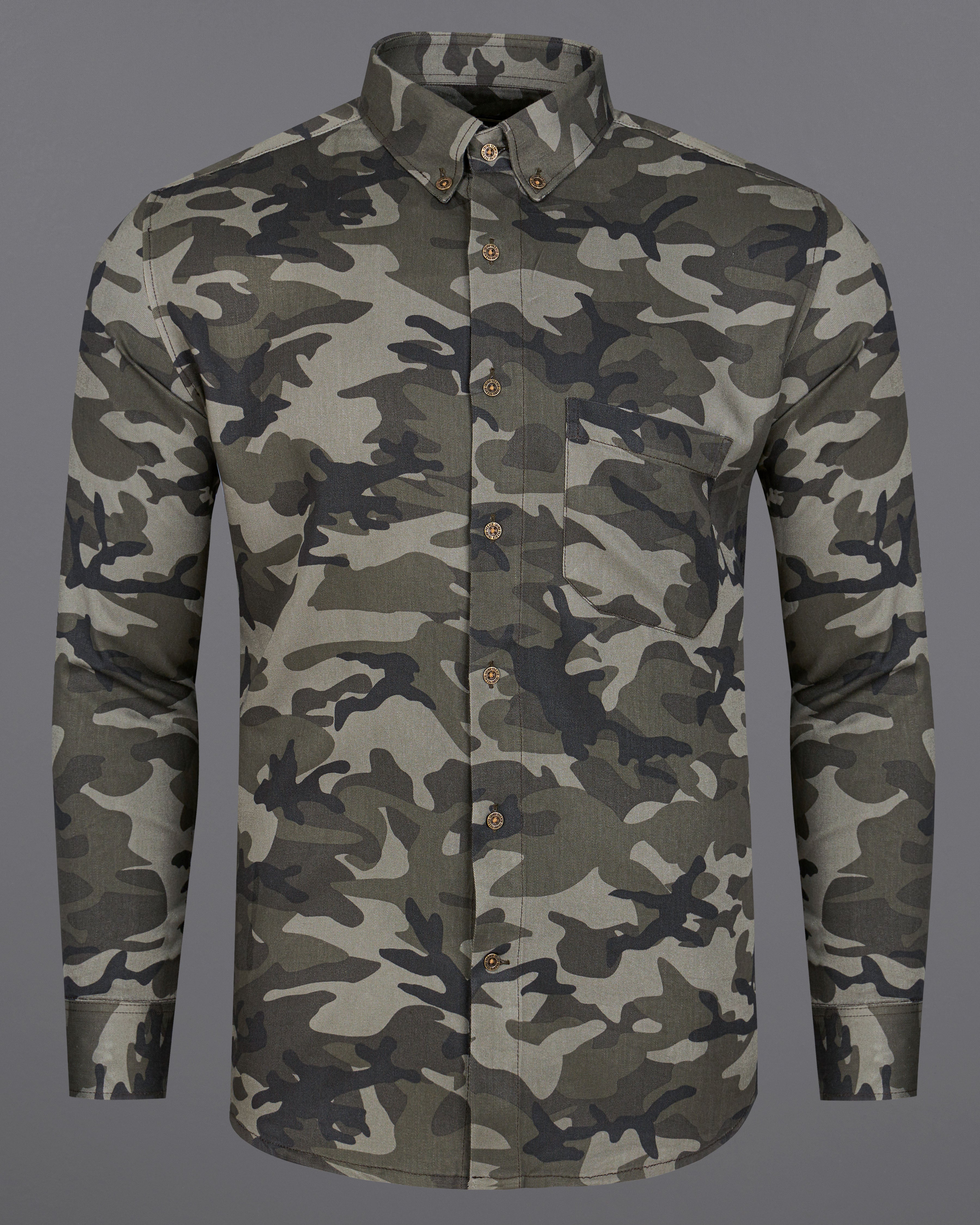 Lunar Green with Concord Gray Camouflage Printed  Premium Tencel Shirt 8895-BD-MB-38, 8895-BD-MB-H-38,  8895-BD-MB-39,  8895-BD-MB-H-39,  8895-BD-MB-40,  8895-BD-MB-H-40,  8895-BD-MB-42,  8895-BD-MB-H-42,  8895-BD-MB-44,  8895-BD-MB-H-44,  8895-BD-MB-46,  8895-BD-MB-H-46,  8895-BD-MB-48,  8895-BD-MB-H-48,  8895-BD-MB-50,  8895-BD-MB-H-50,  8895-BD-MB-52,  8895-BD-MB-H-52