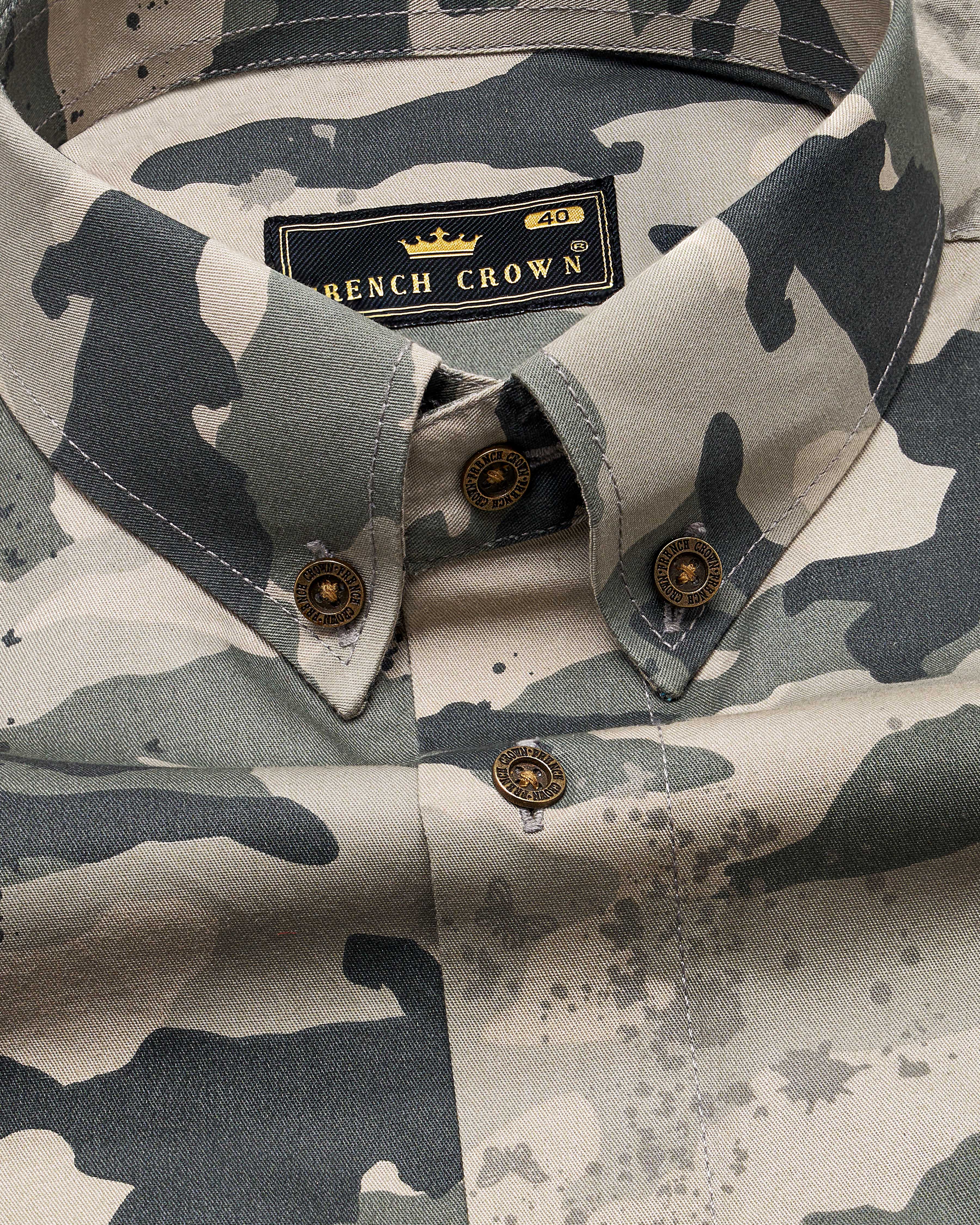 Swirl Brown with Baltic Gray Camouflage Printed Royal Oxford Shirt 8910-BD-MB-38, 8910-BD-MB-H-38,  8910-BD-MB-39,  8910-BD-MB-H-39,  8910-BD-MB-40,  8910-BD-MB-H-40,  8910-BD-MB-42,  8910-BD-MB-H-42,  8910-BD-MB-44,  8910-BD-MB-H-44,  8910-BD-MB-46,  8910-BD-MB-H-46,  8910-BD-MB-48,  8910-BD-MB-H-48,  8910-BD-MB-50,  8910-BD-MB-H-50,  8910-BD-MB-52,  8910-BD-MB-H-52