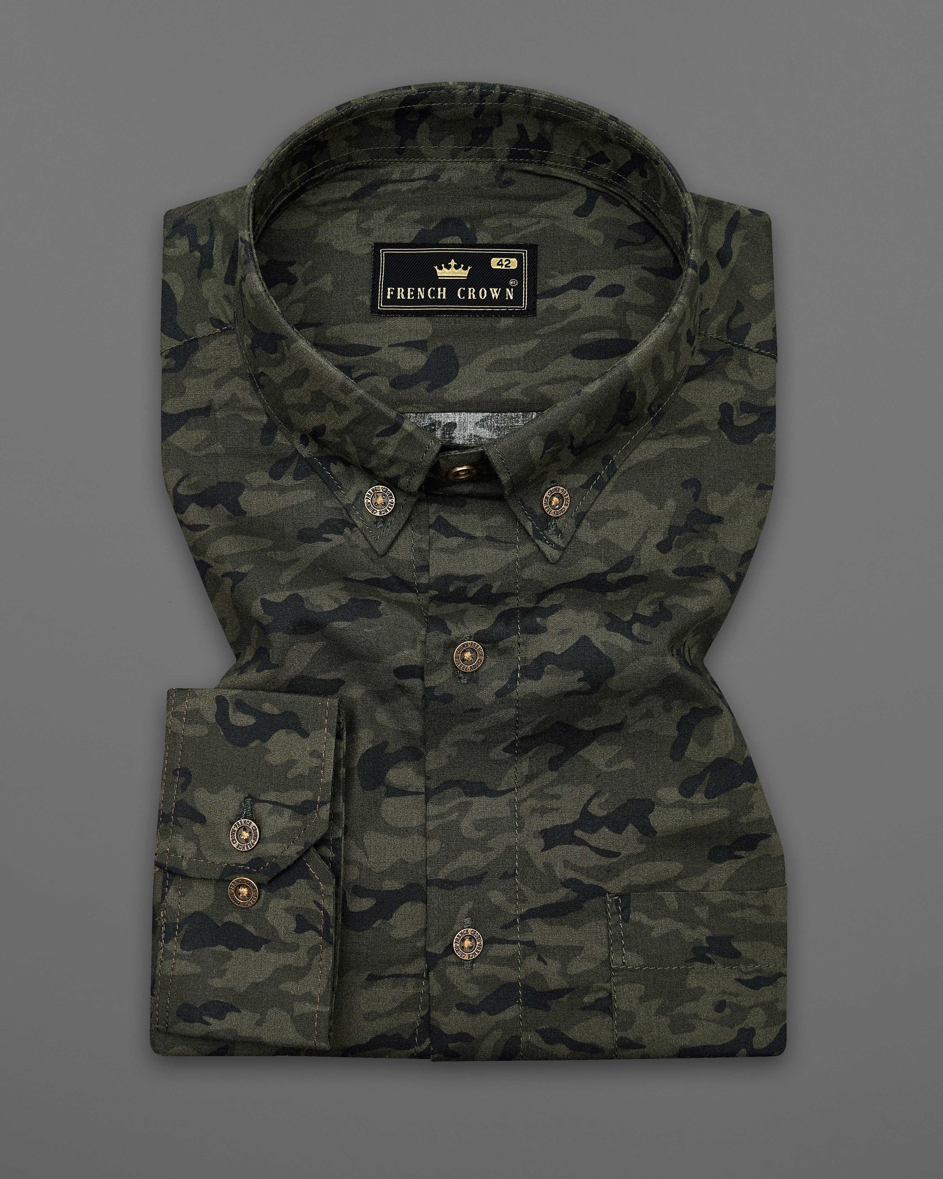 Eternity Green with Mirage Gray Camouflage Printed Premium Cotton Shirt 8916-BD-MB-38, 8916-BD-MB-H-38,  8916-BD-MB-39,  8916-BD-MB-H-39,  8916-BD-MB-40,  8916-BD-MB-H-40,  8916-BD-MB-42,  8916-BD-MB-H-42,  8916-BD-MB-44,  8916-BD-MB-H-44,  8916-BD-MB-46,  8916-BD-MB-H-46,  8916-BD-MB-48,  8916-BD-MB-H-48,  8916-BD-MB-50,  8916-BD-MB-H-50,  8916-BD-MB-52,  8916-BD-MB-H-52