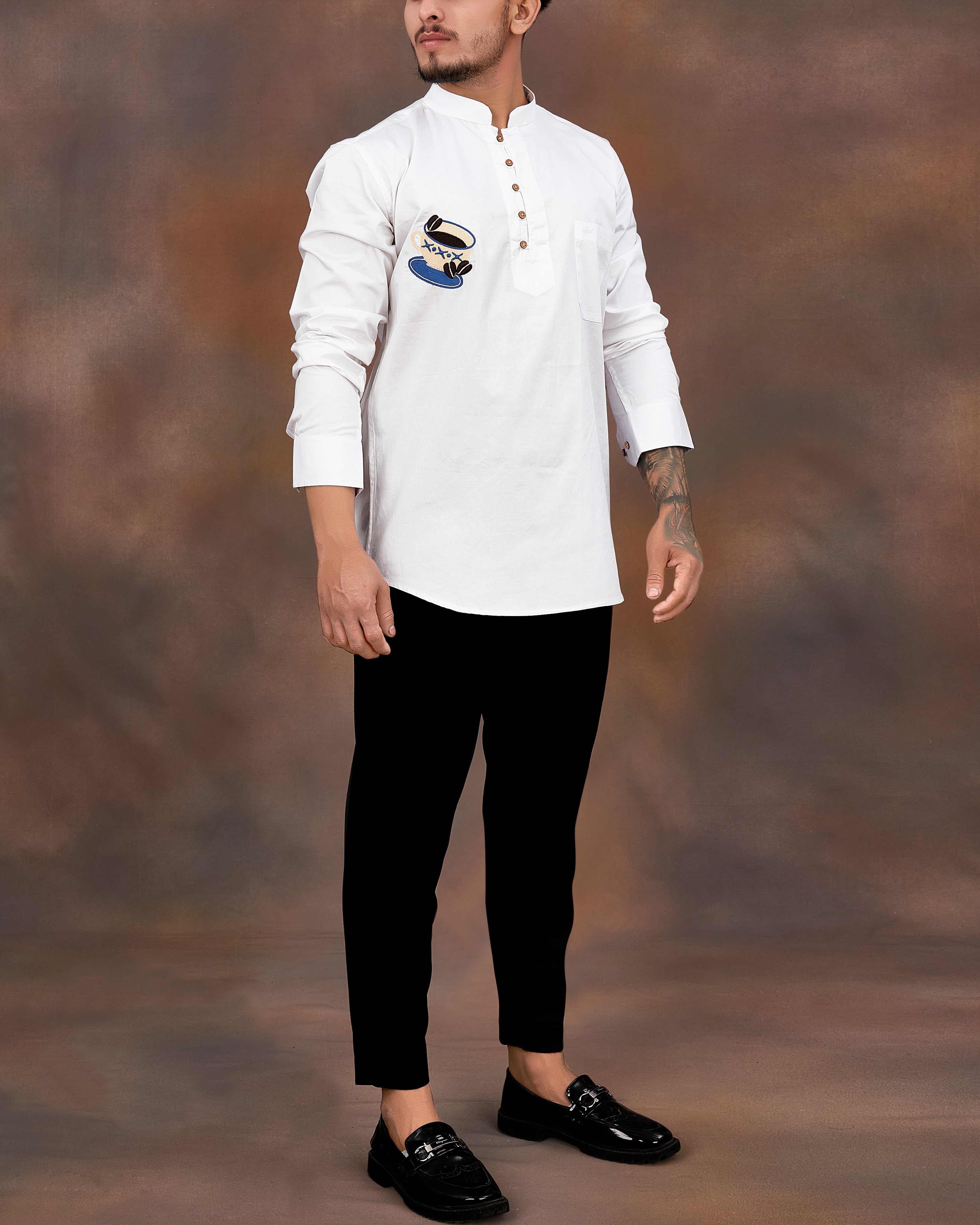 Bright White Embroidered Super Soft Premium Cotton Kurta Shirt 2670-KS-E023-38, 2670-KS-E023-H-38, 2670-KS-E023-39, 2670-KS-E023-H-39, 2670-KS-E023-40, 2670-KS-E023-H-40, 2670-KS-E023-42, 2670-KS-E023-H-42, 2670-KS-E023-44, 2670-KS-E023-H-44, 2670-KS-E023-46, 2670-KS-E023-H-46, 2670-KS-E023-48, 2670-KS-E023-H-48, 2670-KS-E023-50, 2670-KS-E023-H-50, 2670-KS-E023-52, 2670-KS-E023-H-52