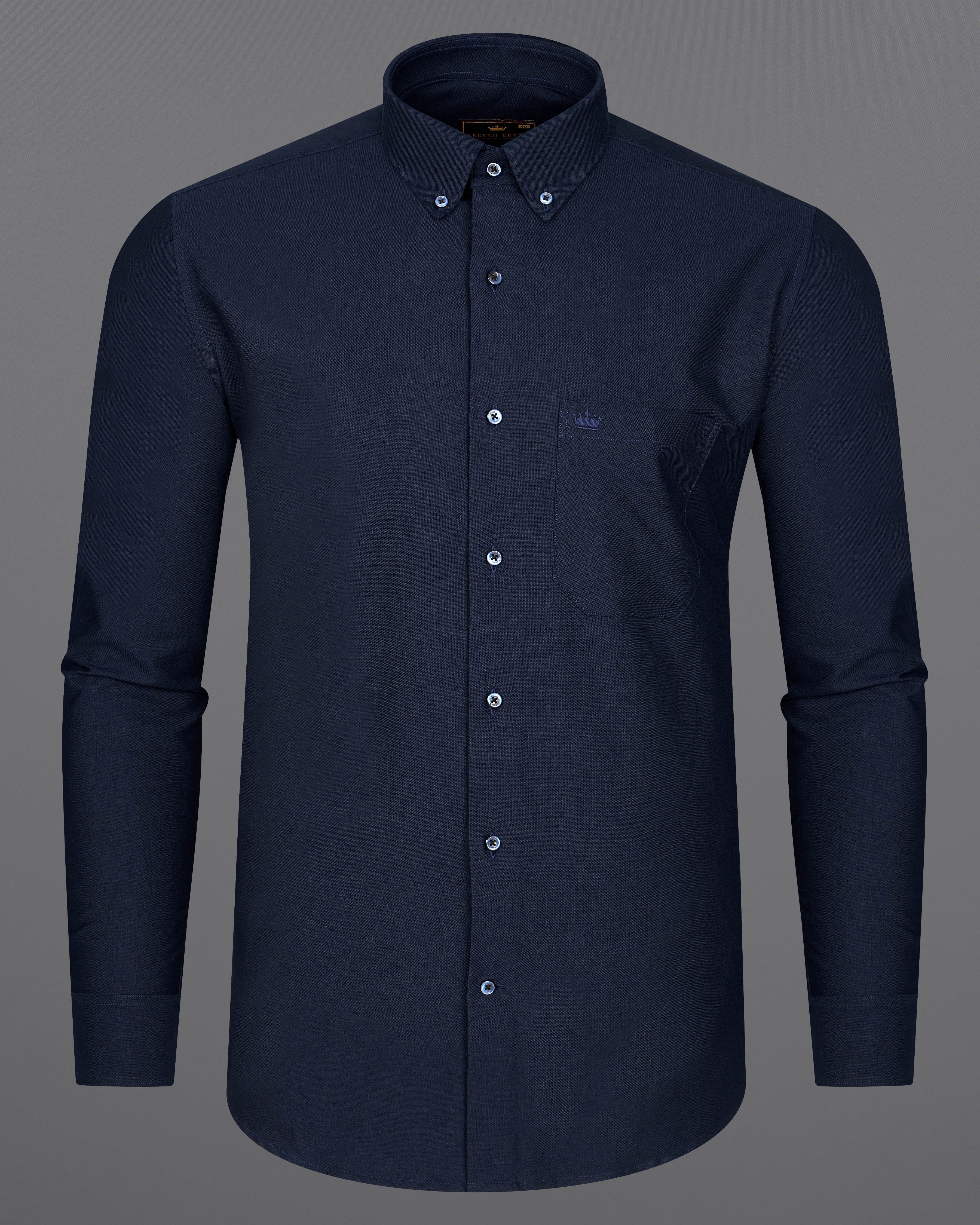 Mirage Blue Royal Oxford Shirt