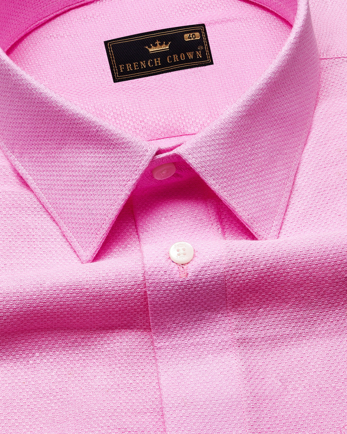 Carnation Pink Dobby Textured Premium Giza Cotton Shirt v9082-38, 9082-H-38, 9082-39, 9082-H-39, 9082-40, 9082-H-40, 9082-42, 9082-H-42, 9082-44, 9082-H-44, 9082-46, 9082-H-46, 9082-48, 9082-H-48, 9082-50, 9082-H-50, 9082-52, 9082-H-52